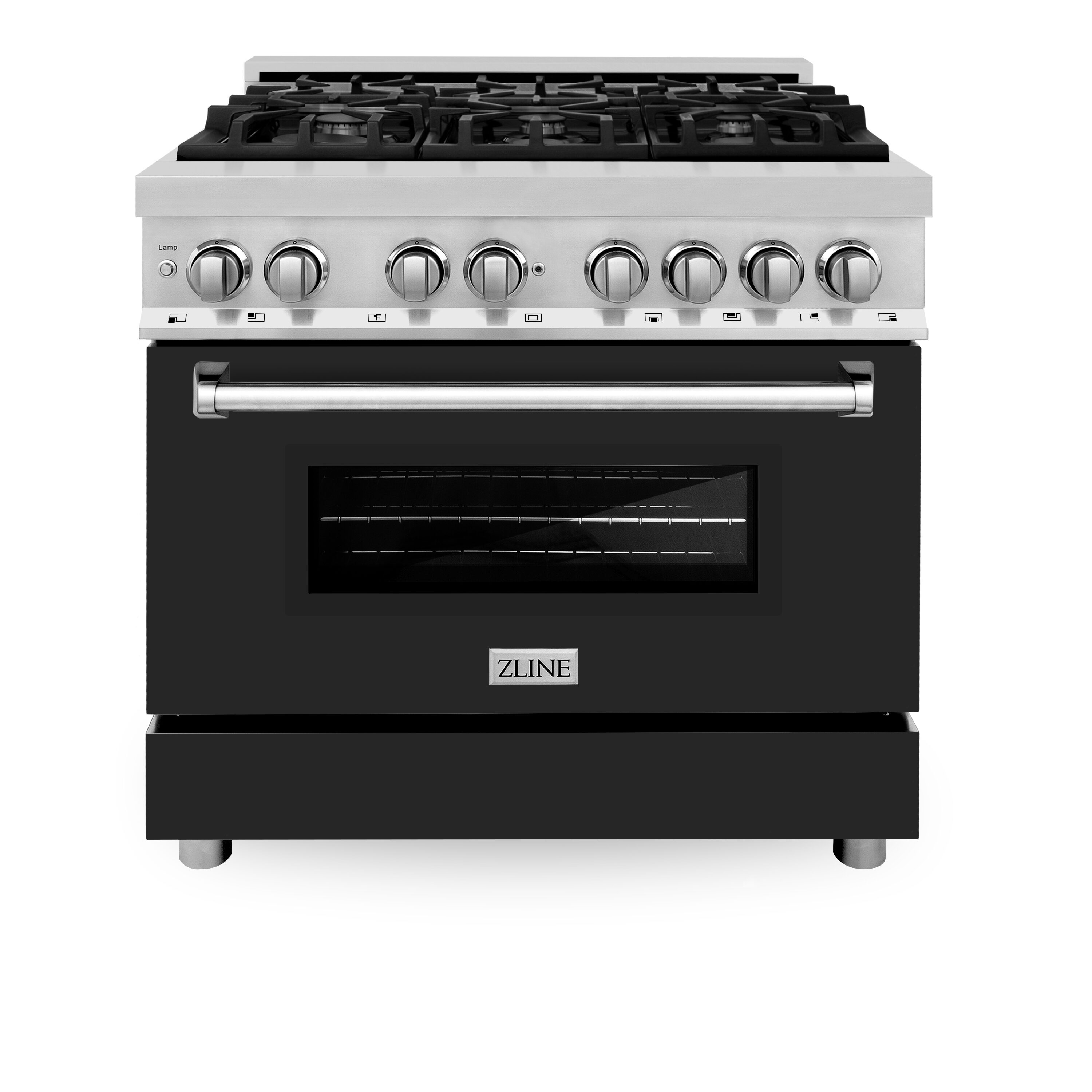 ZLINE KITCHEN & BATH RA-BLM-36 Dual-Fuel-Ranges - View #2