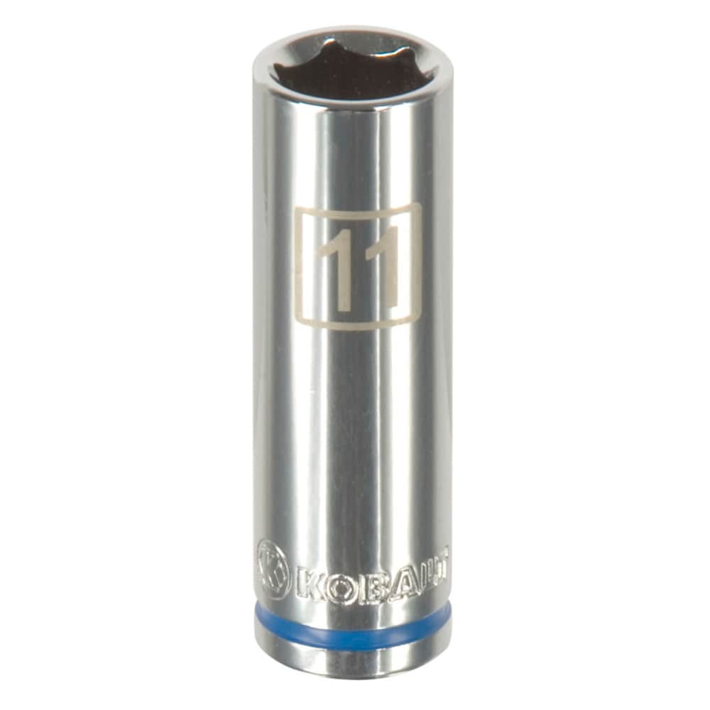 Kobalt 85518 1/4-in Drive Metric 11mm Deep Socket