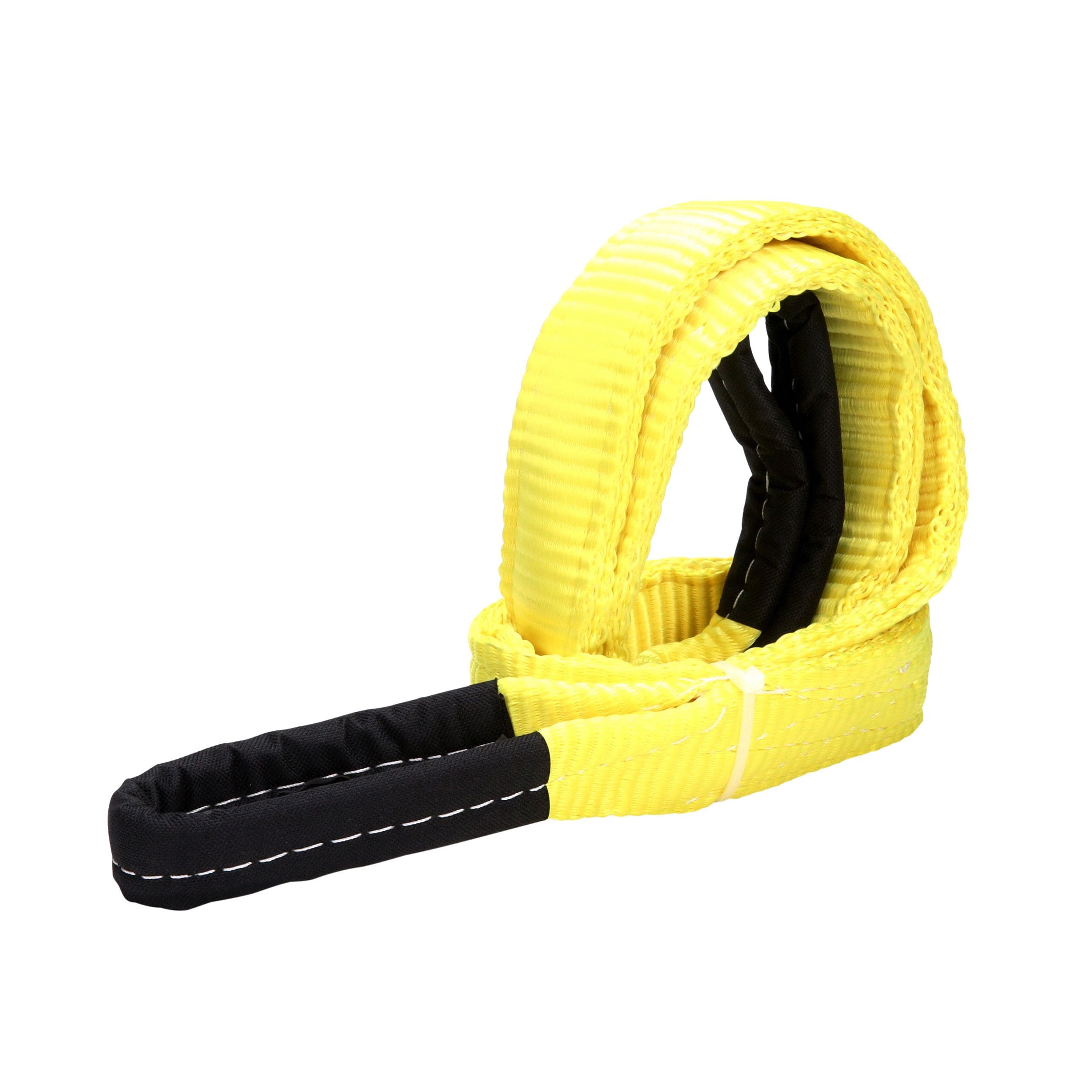 2" Wide 2-Ply Tow & Recovery Straps All Purpose Lifting Slings Tie-Downs 