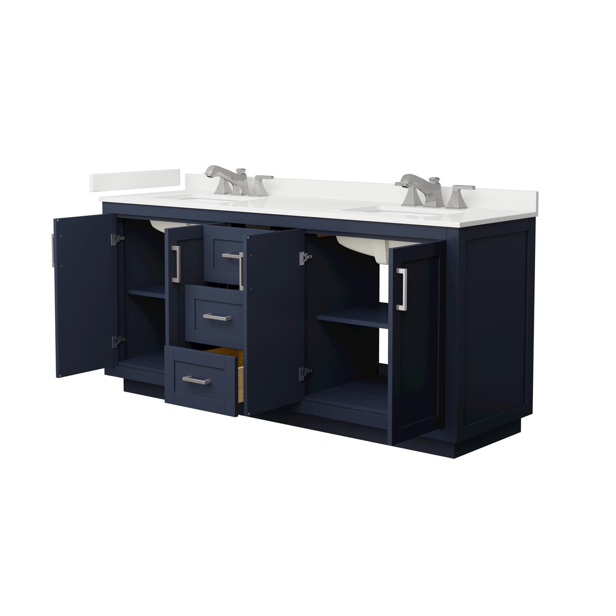 Wyndham Collection WCF292972DBNWQUS3MXX Bath-Vanity-Combo - View #3