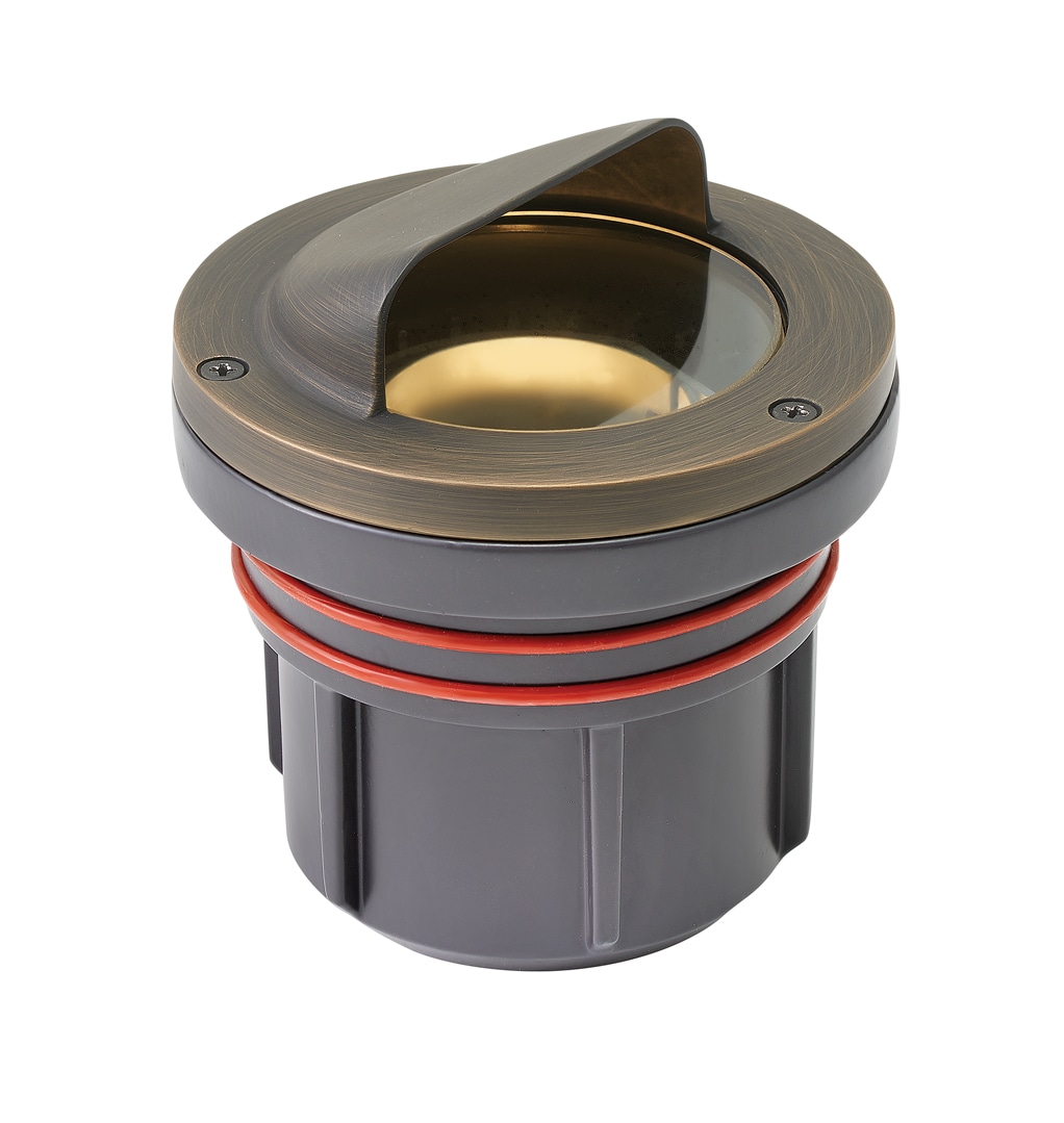 Hinkley 15708MZ-LMA30K Hardy Island Lumacore Adjustable Shielded 3 -Watt ( 25 W Equivalent ) Matte Bronze Low voltage Hardwired LED Well Light