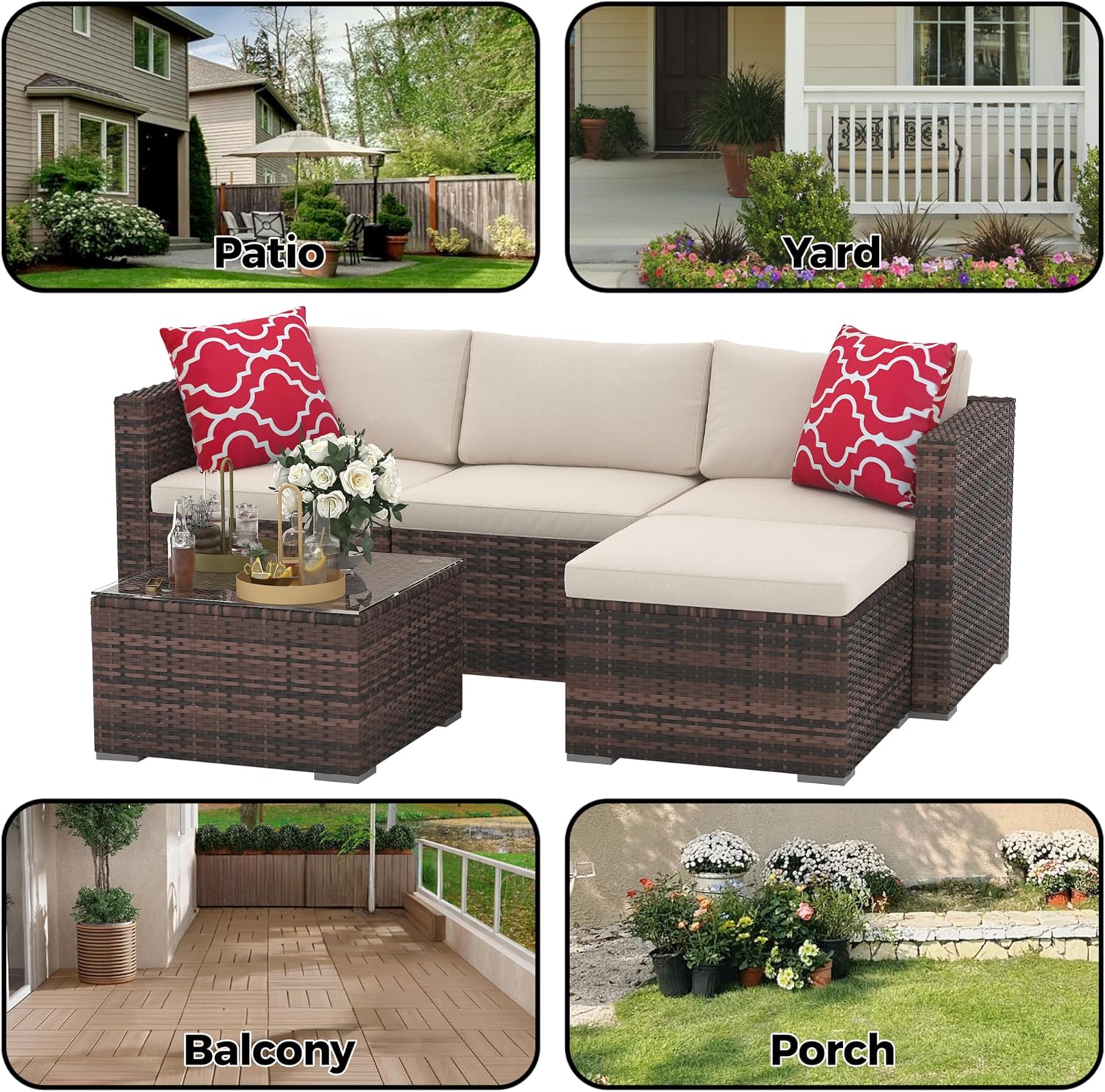 Qeetex LHF-DYQ-PHO-34UKGBGT Patio-Dining-Sets - View #6