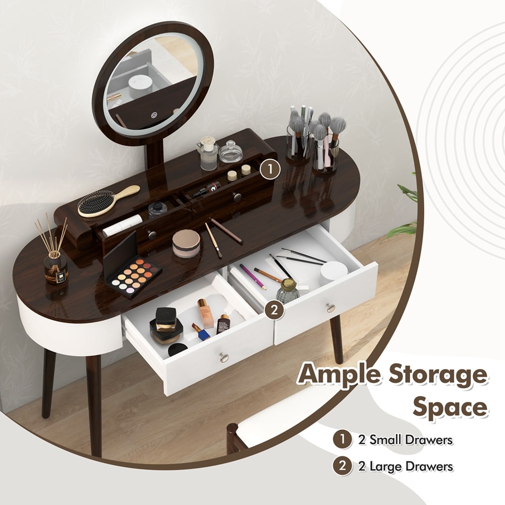 Costway HCST00884 Bedroom-Vanities - View #7