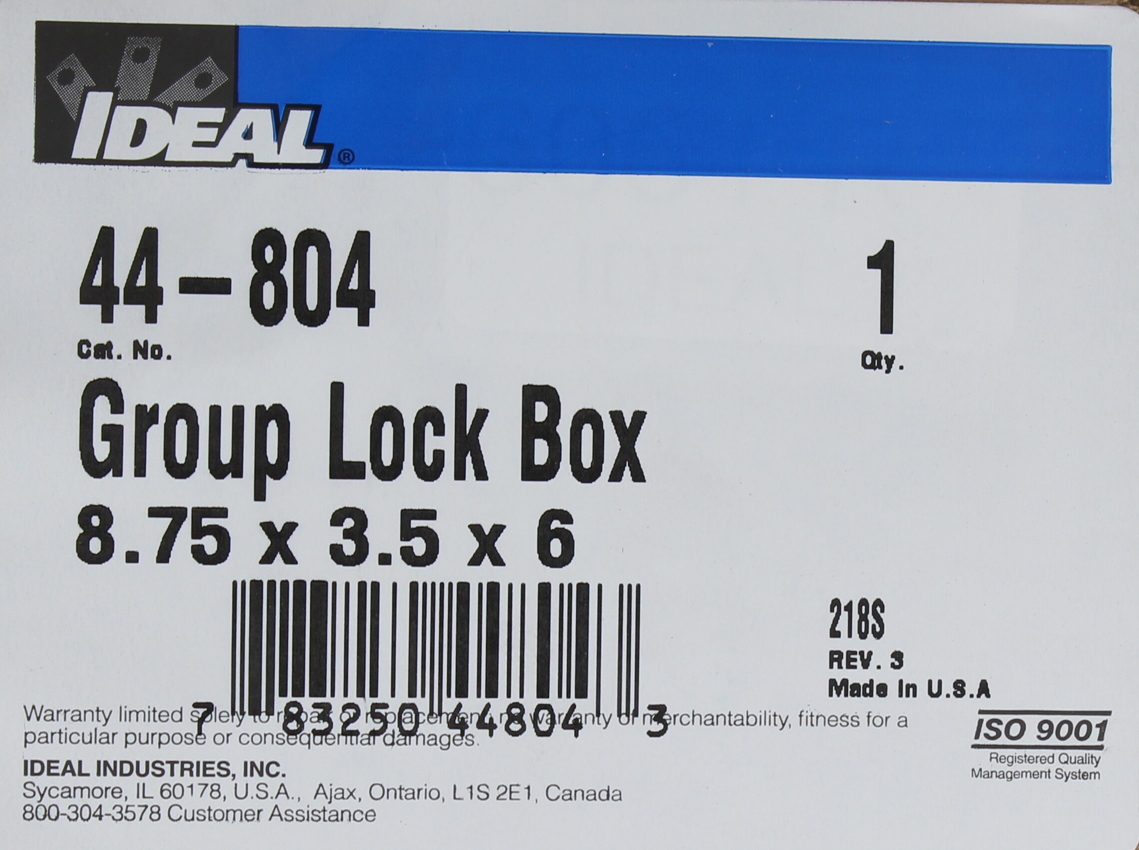 IDEAL 44-804 Load-Center-Accessories - View #11