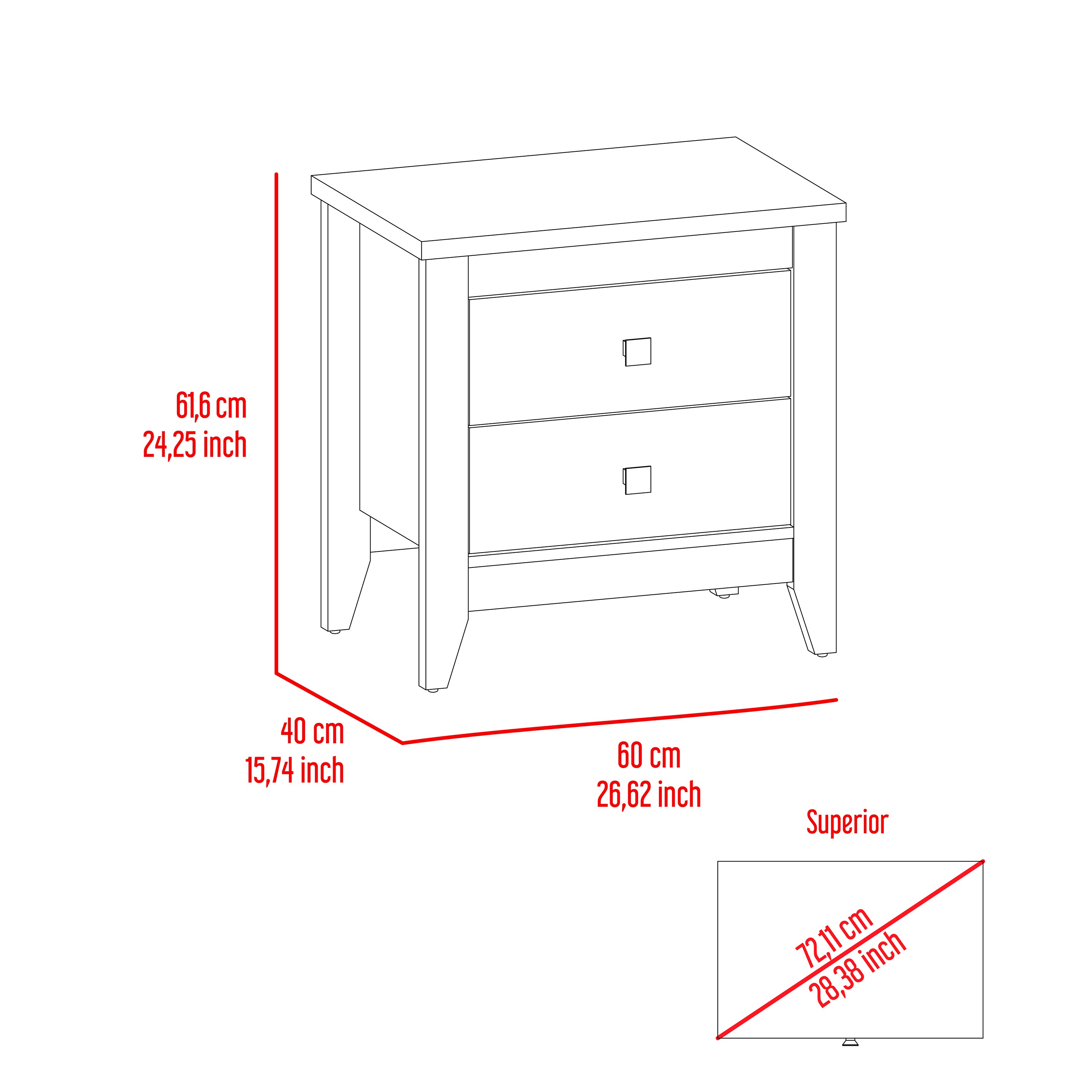 Tinyhomie LW-WEM-855 nightstands - View #7