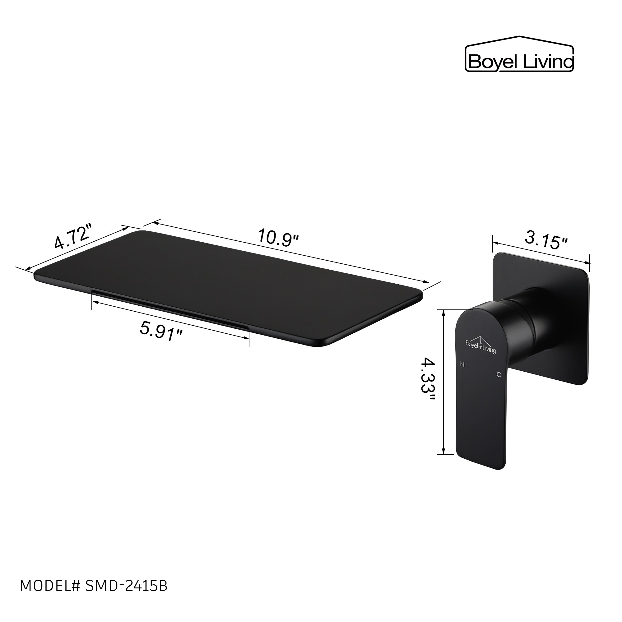 Clihome CSMD-BF24-15B Lavatory-Faucets - View #4