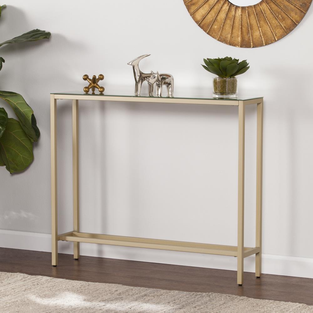 Boston Loft Furnishings Dunter Glam Mirror Console Table at Lowes.com