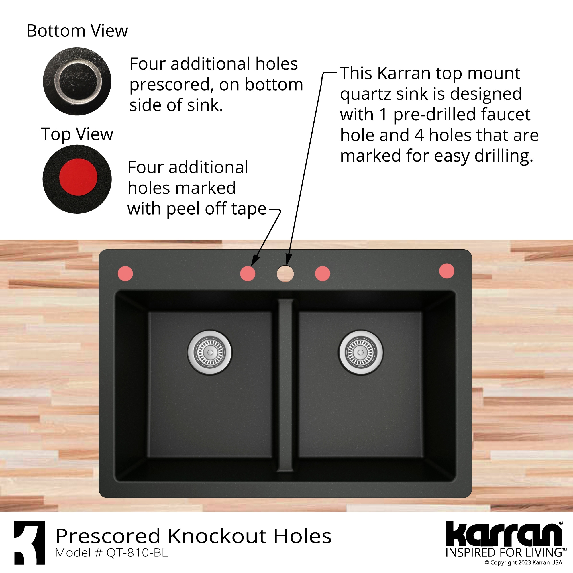 Karran QT-810-CN Kitchen-Sinks - View #5