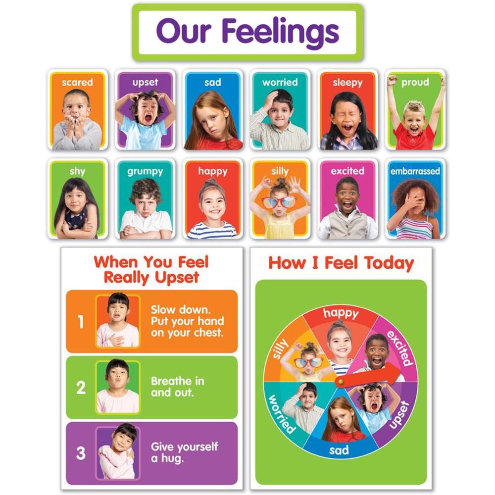 Scholastic Inc. SC-834481 Our Feelings Bulletin Board