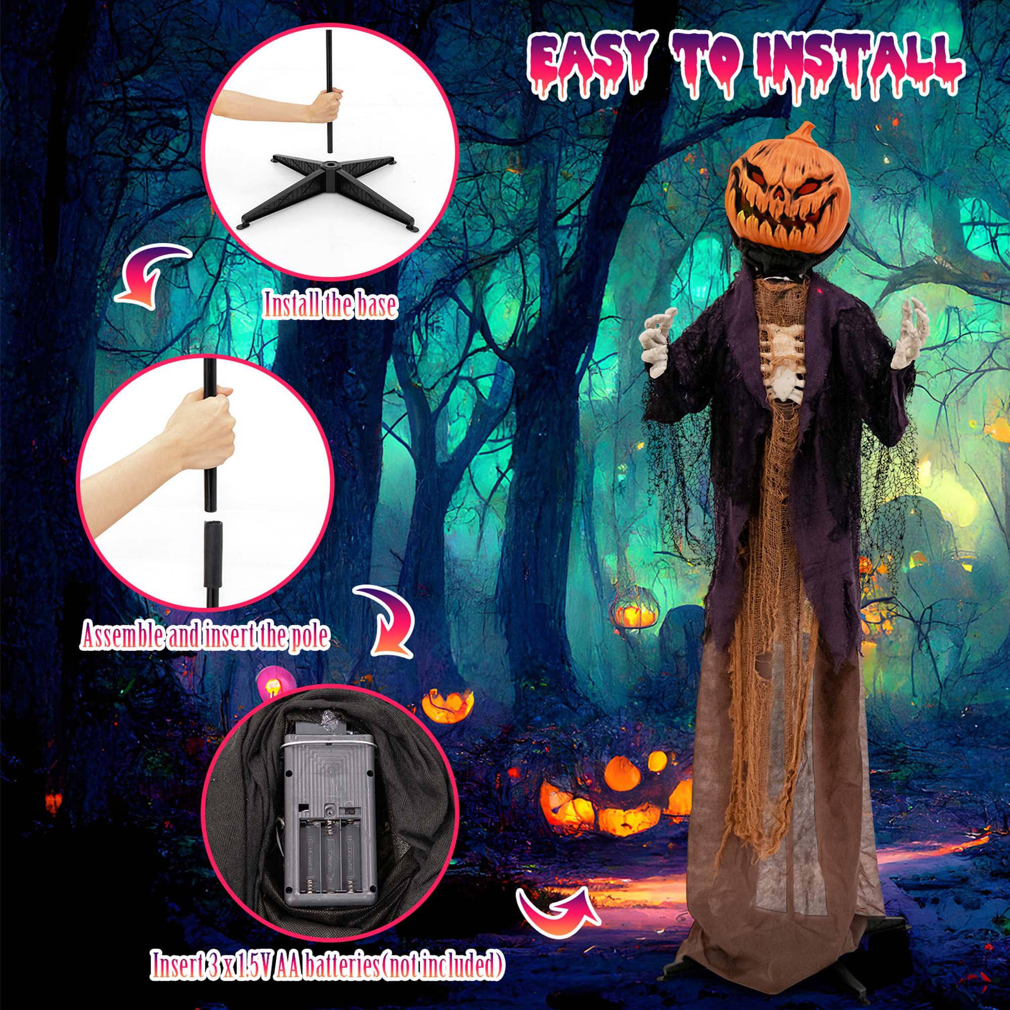 Costway LWS00688 Table-Halloween-Decor - View #3