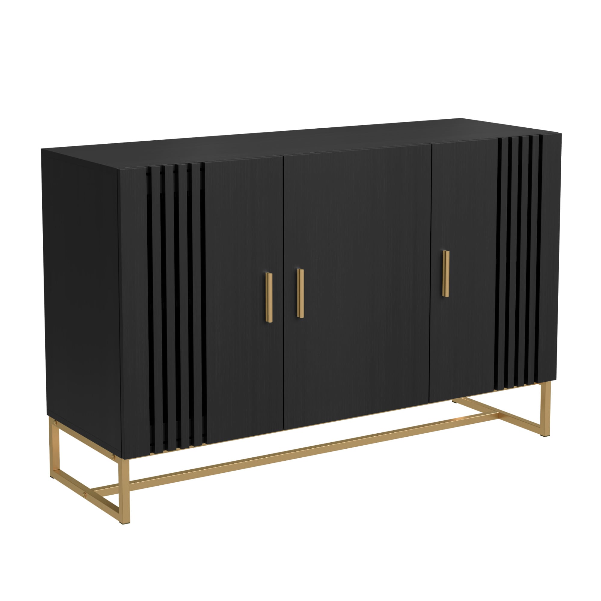  CBG47H01-E-LW1 Contemporary/Modern Black Sideboard