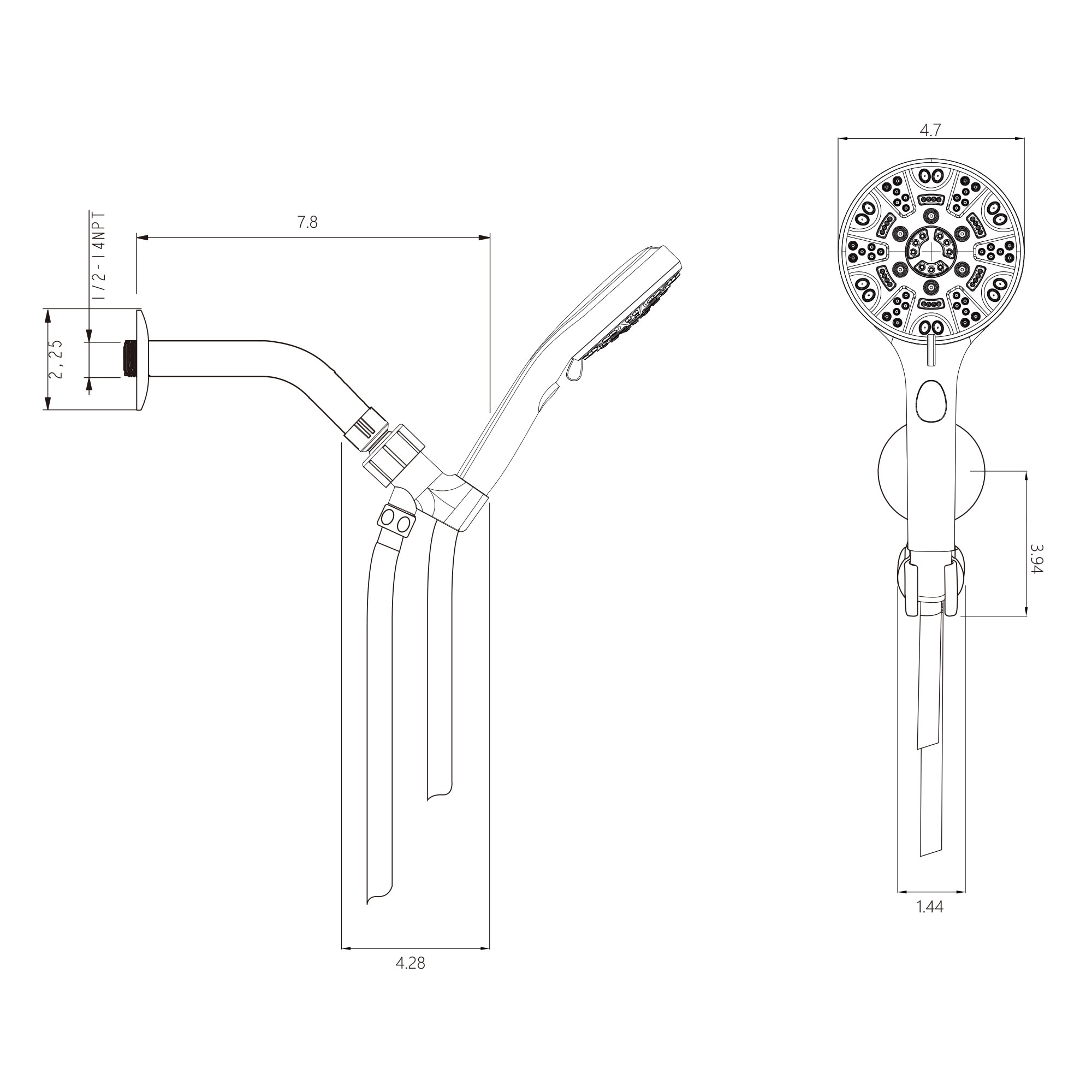 kichae-8-mode-chrome-4-7-in-round-handheld-shower-head-1-8-gpm-6-8-lpm