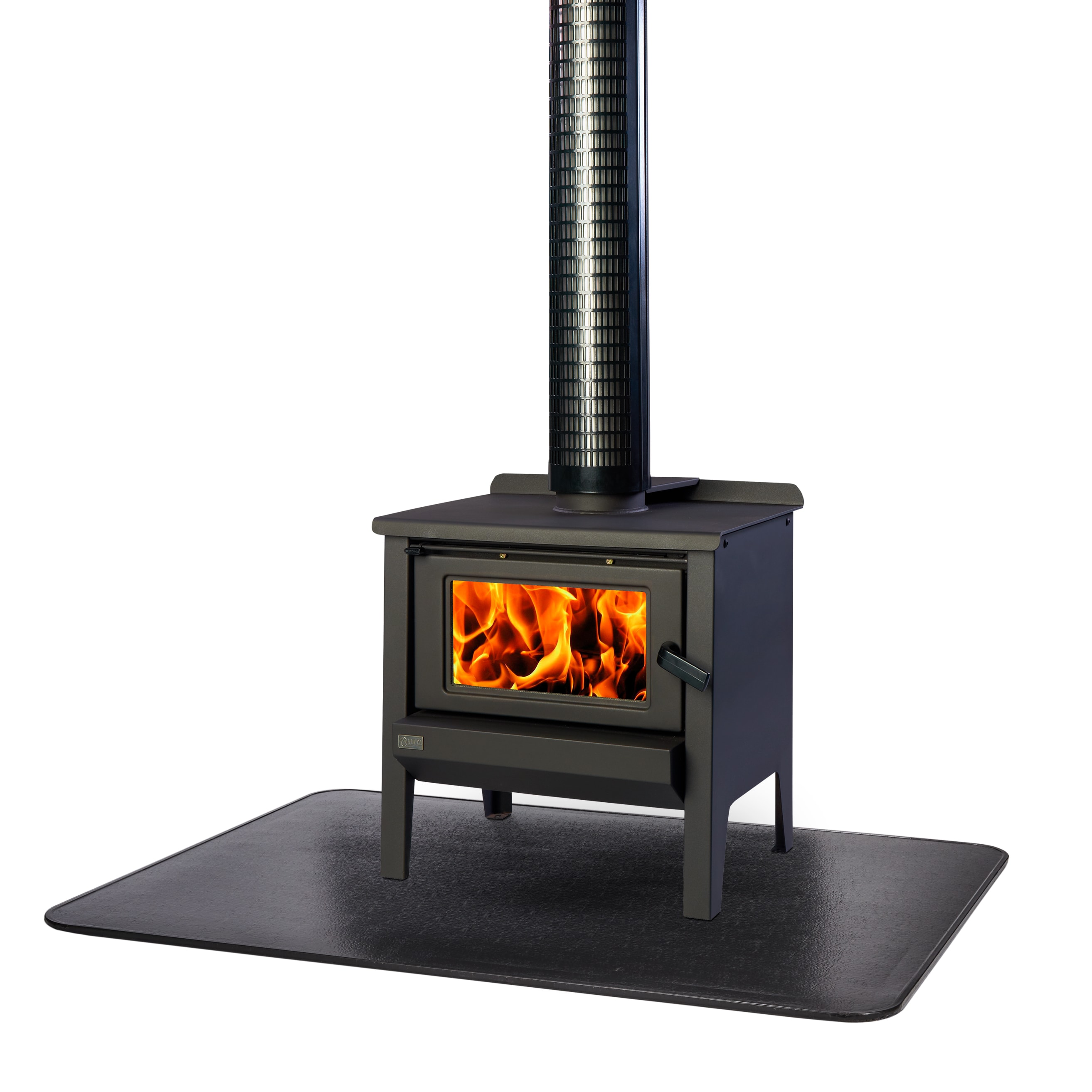 HY-C Black Stove Board - Wood & Pellet Stove Accessories - Protects Floors  and Walls - Versatile Heat Shield in the Wood & Pellet Stove Accessories  department at