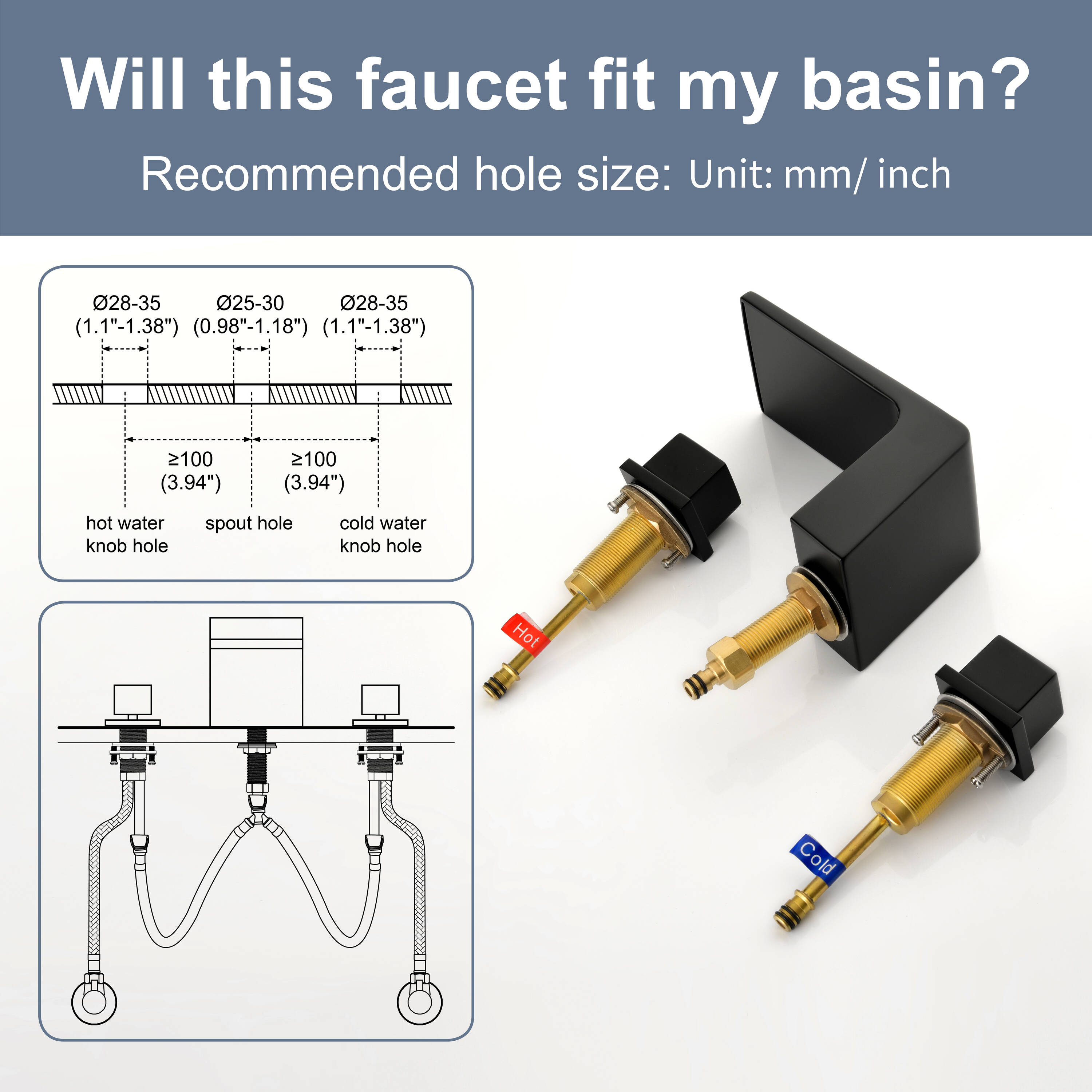 Poinic YZC-BF004MB Lavatory-Faucets - View #9