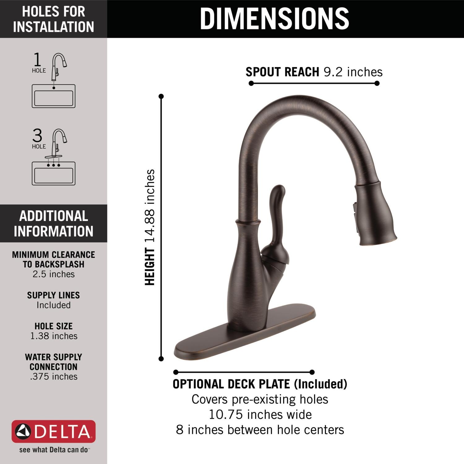 Delta 9178-RB-DST Kitchen-Faucets - View #4