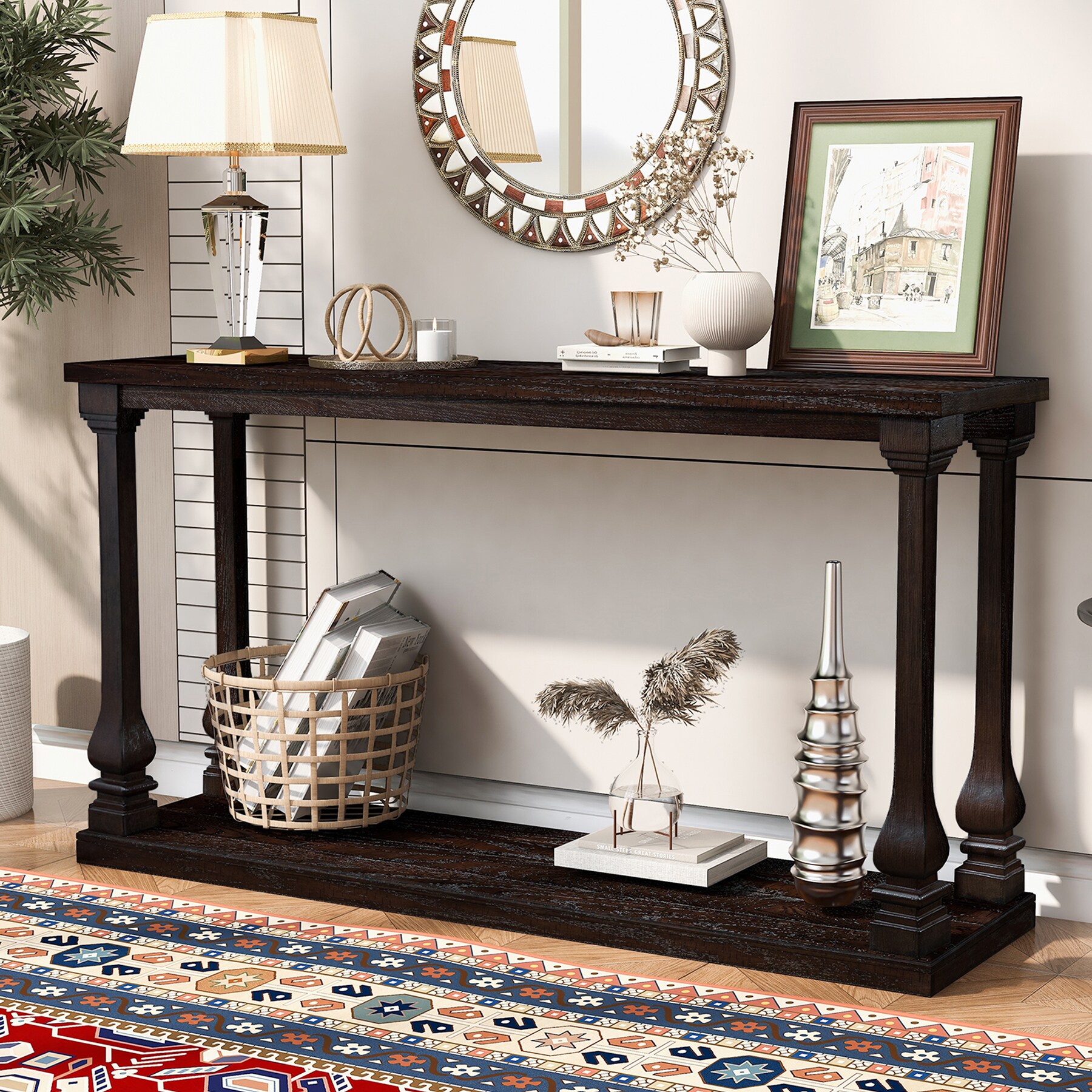SINOFURN SYA330158BL Console-Sofa-Tables - View #2
