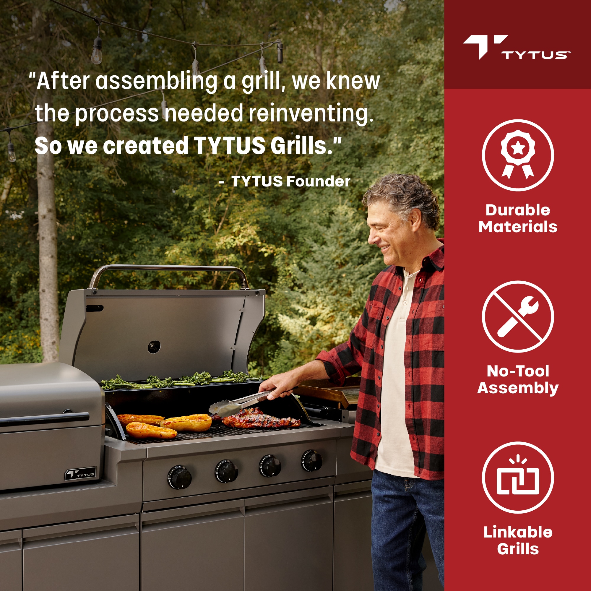 TYTUS TDT-KC2-0101 Charcoal-Grills - View #12