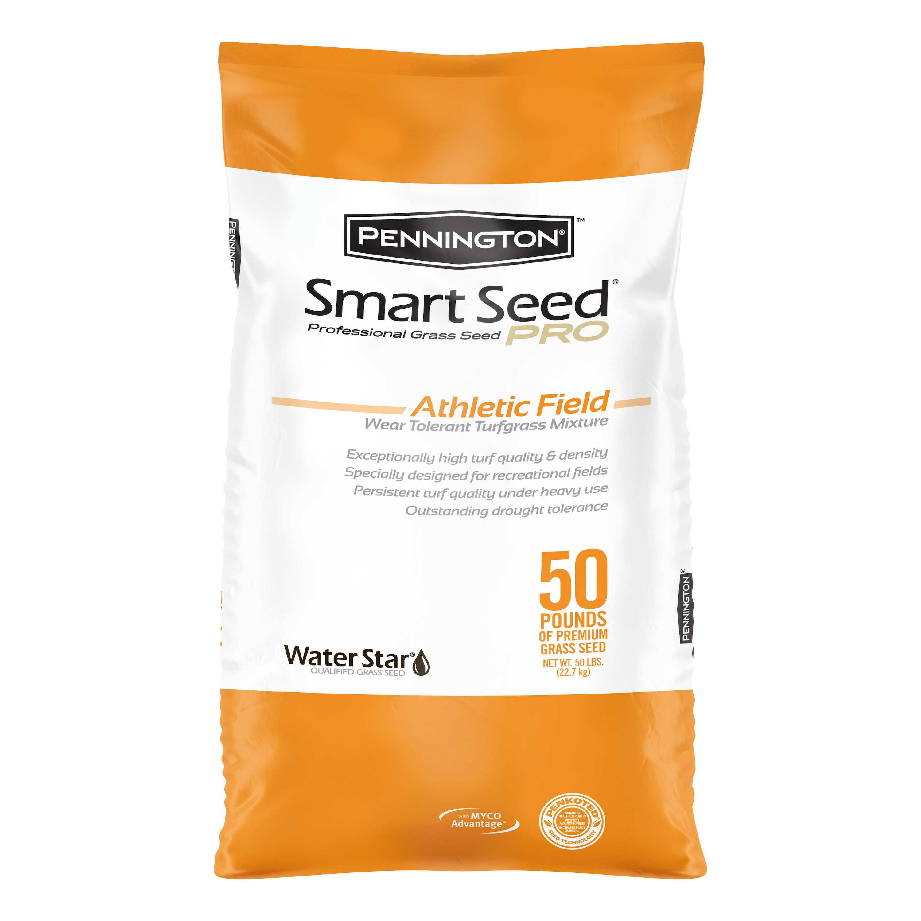 Pennington 100516119 Smart Seed Pro Athletic Field Mixture 50-lb Tall fescue Grass Seed
