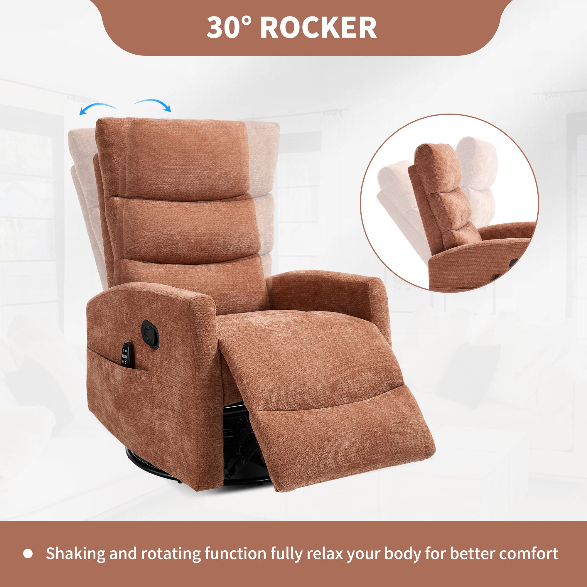 Boyel Living BL-CN456ORC recliners - View #7