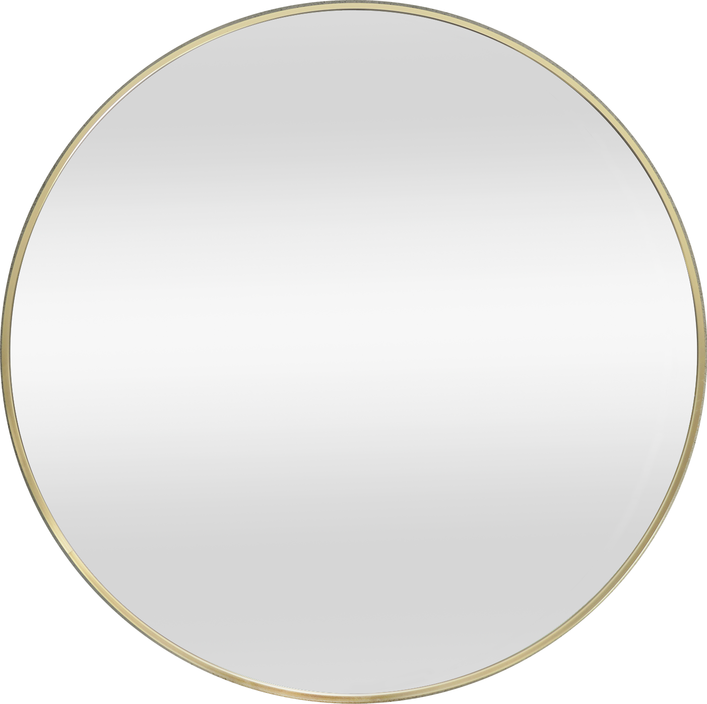 Origin 21 AL058-RG30 30-Inches W x 30.0-Inches H Round Gold Framed Wall Mirror