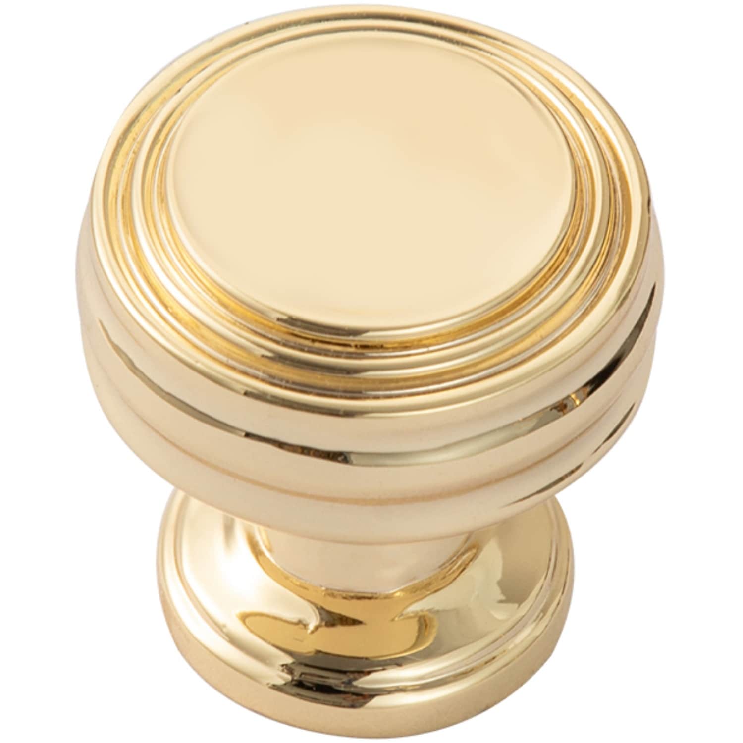 Utopia Alley HW425GD-25 HW425XXX 1-1/5-in Gold Round Classic Cabinet Knob