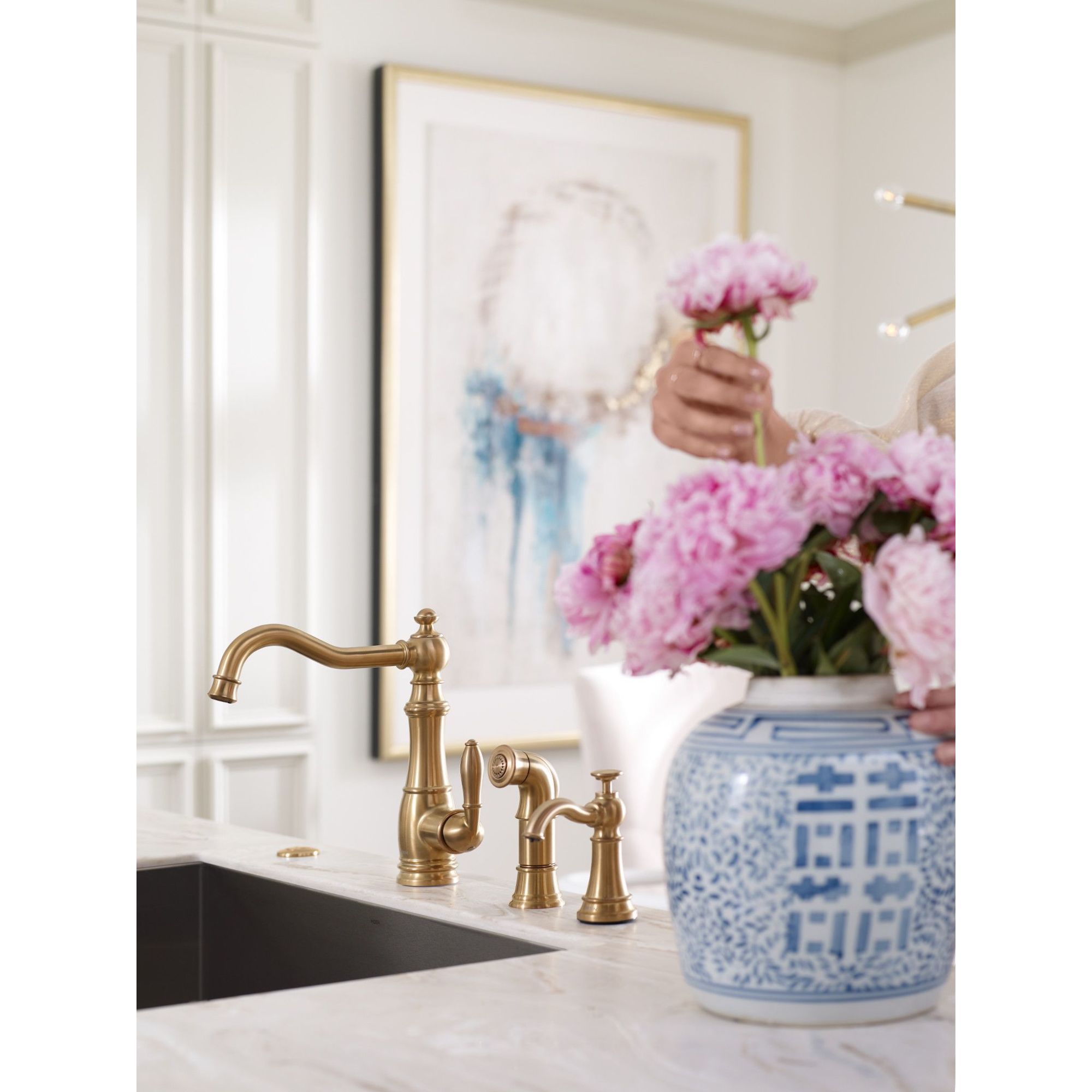 Moen S3945BG Soap-Lotion-Dispensers - View #4