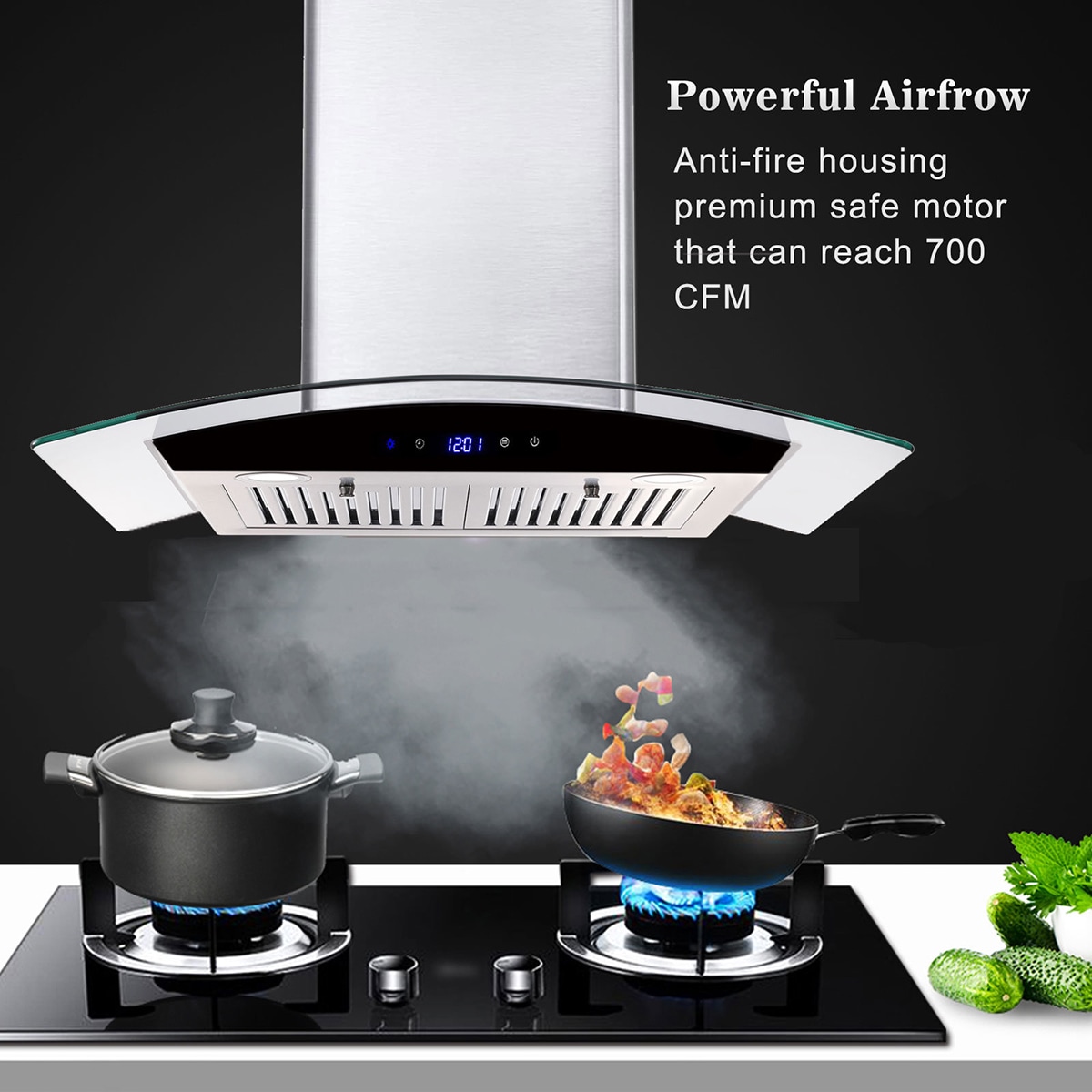 Kahomvis GEHT-DOQP-6XG Wall-Mounted-Range-Hoods - View #4