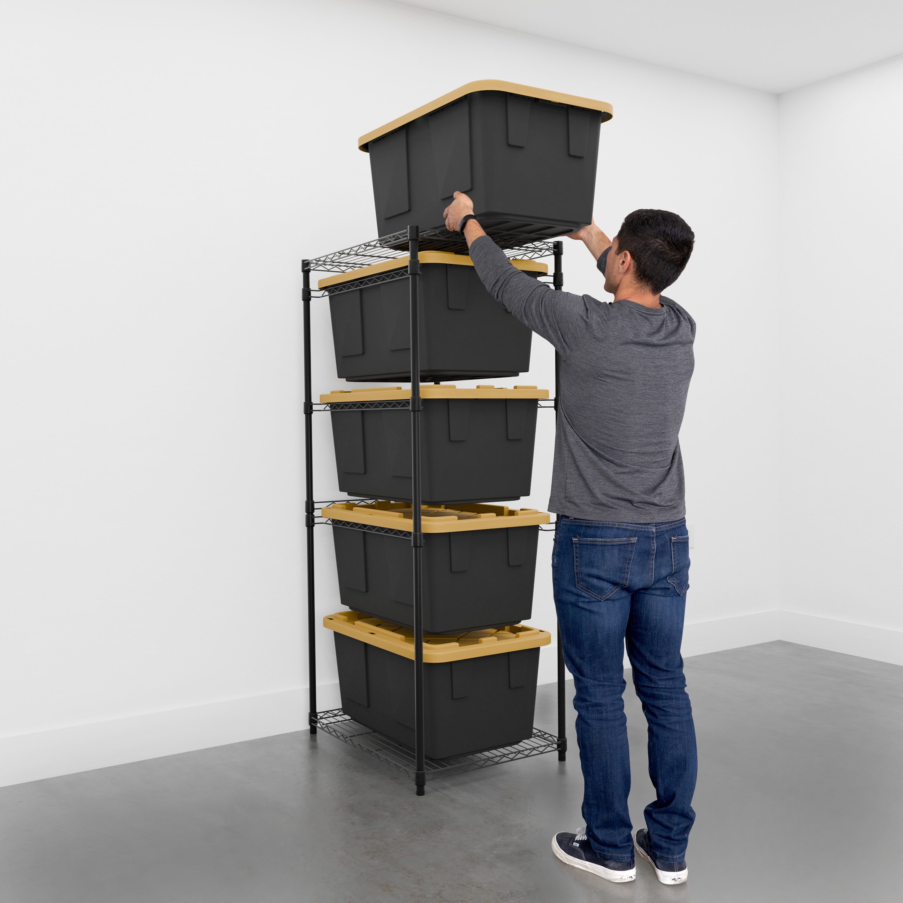 SafeRacks WS-BR27-B5 Free-Standing-Shelving - View #4