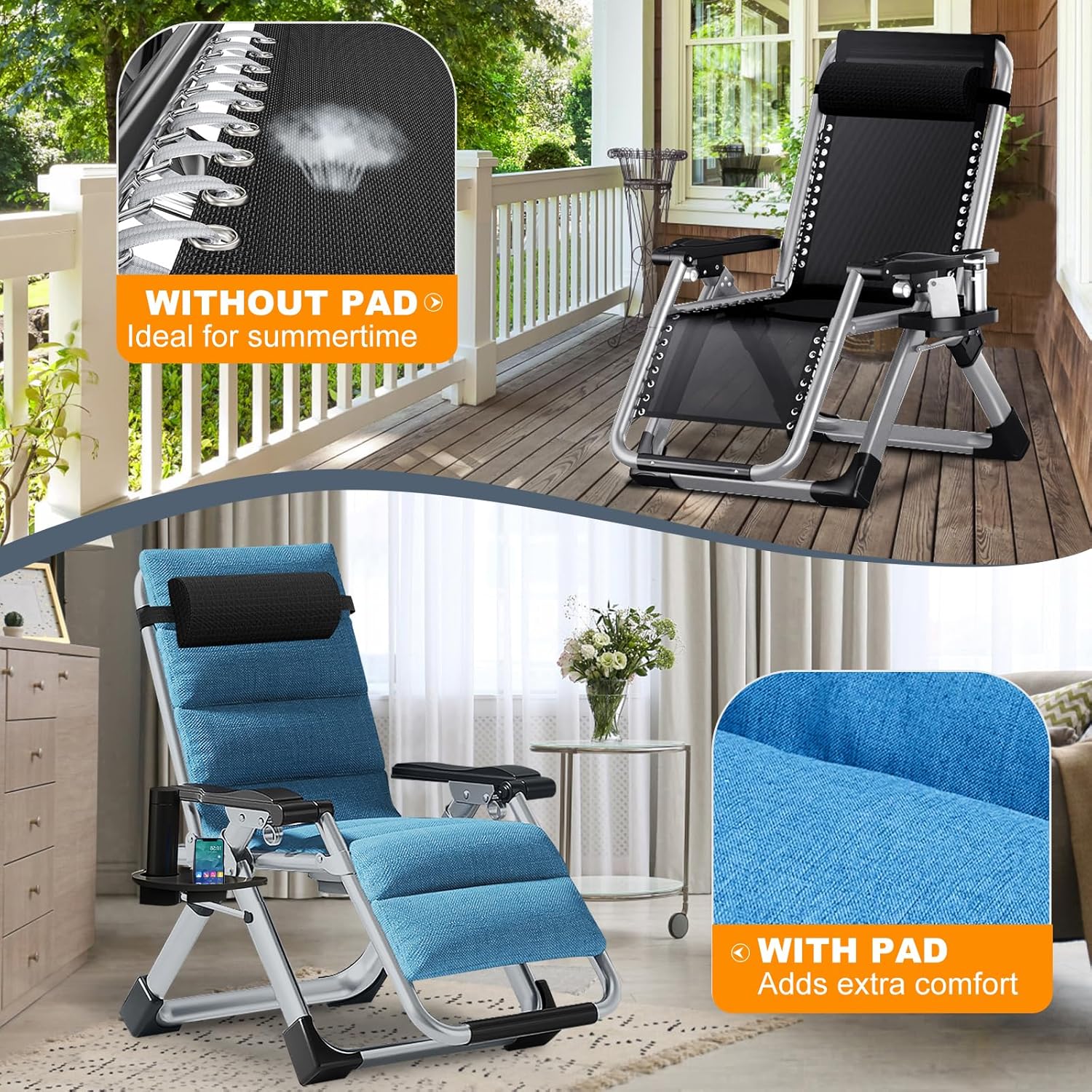 Esazn K16ZDY-20-LYU01 Patio-Chairs - View #3