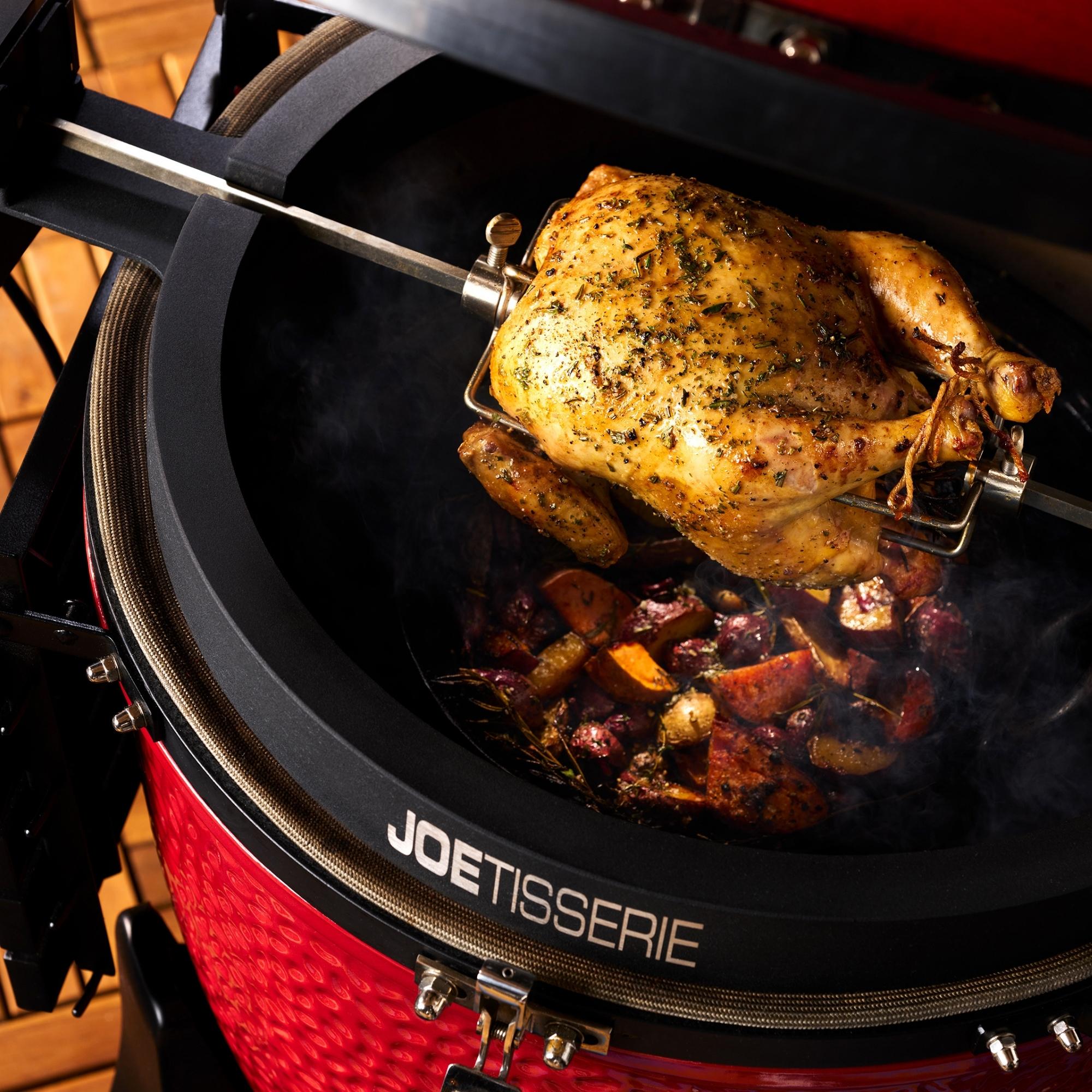 Dyna-Glo 34.4-in Steel Grill Rotisserie in the Grill Rotisseries