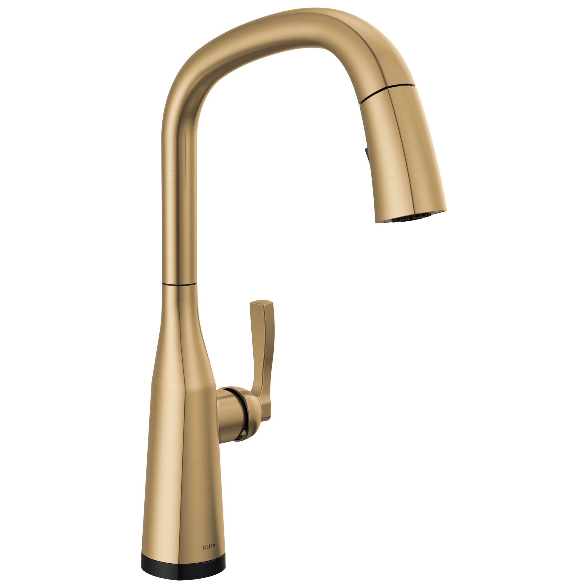 Delta Stryke Touch2O Lumicoat Champagne Bronze 2 handle Pull down