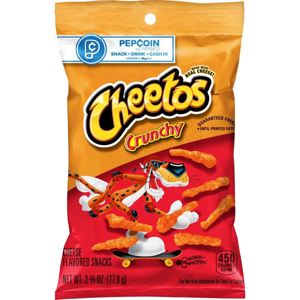 Cheetos Puffs versus Cheetos Crunchy