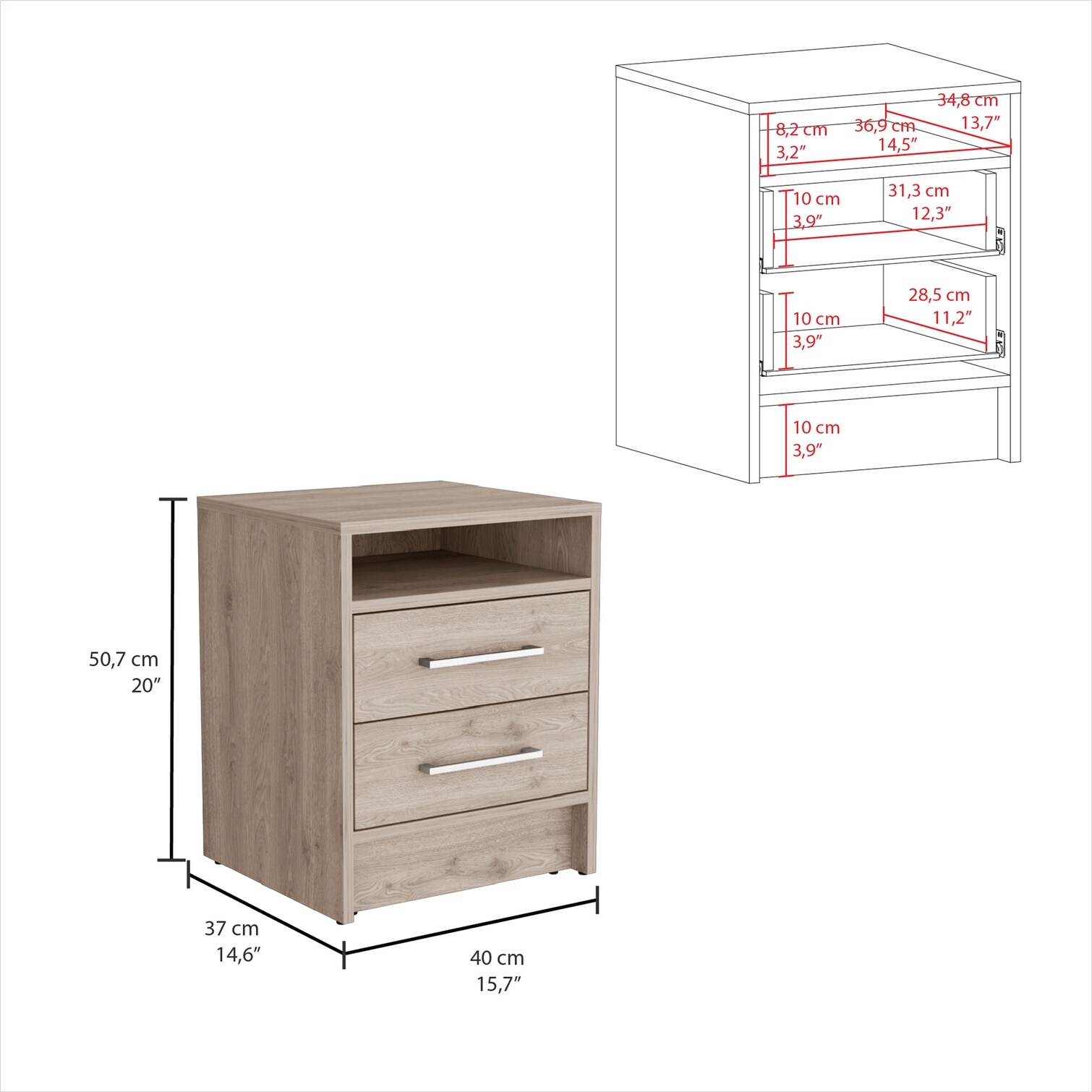 Naturefalls N7HIWE4GSJI2 nightstands - View #7