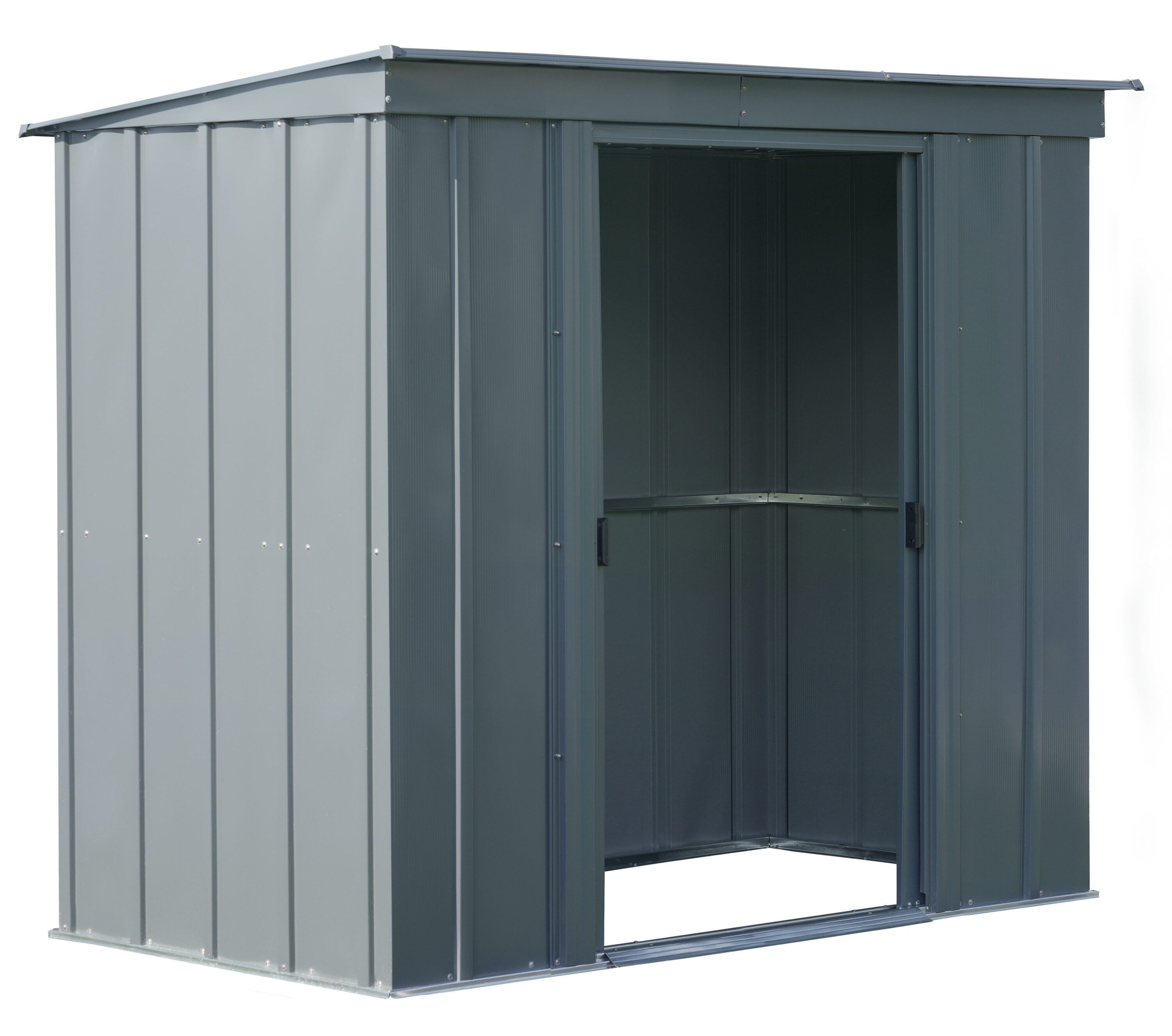 Arrow CLP64CC Metal-Storage-Buildings-Sheds - View #2