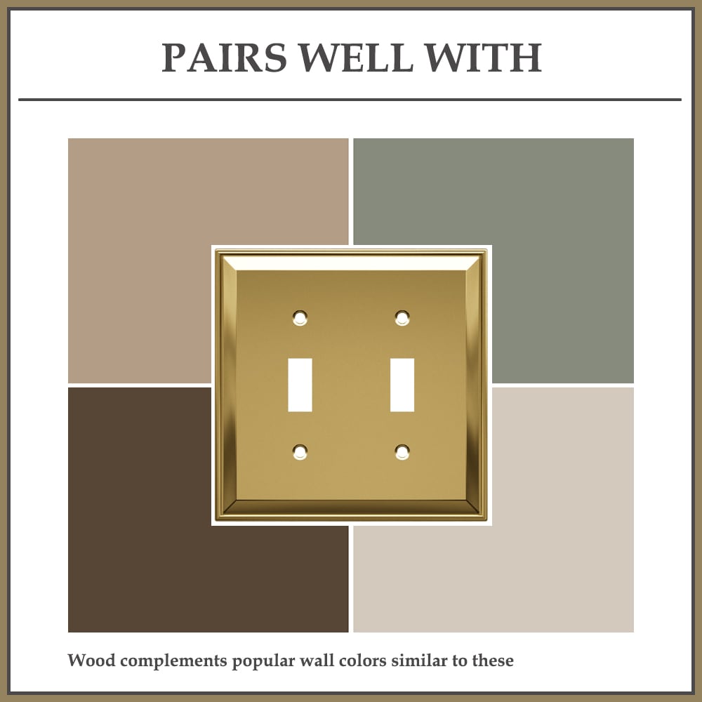 allen + roth DWZ00011 Electrical-Wall-Plates - View #7