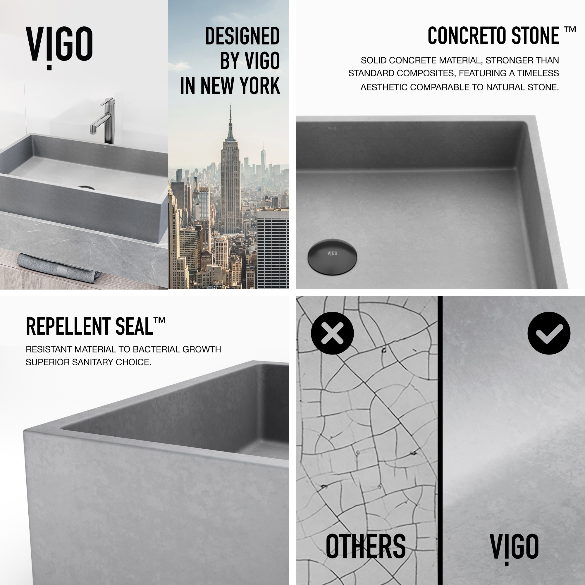 VIGO VGT2093 Bath-Sink - View #5