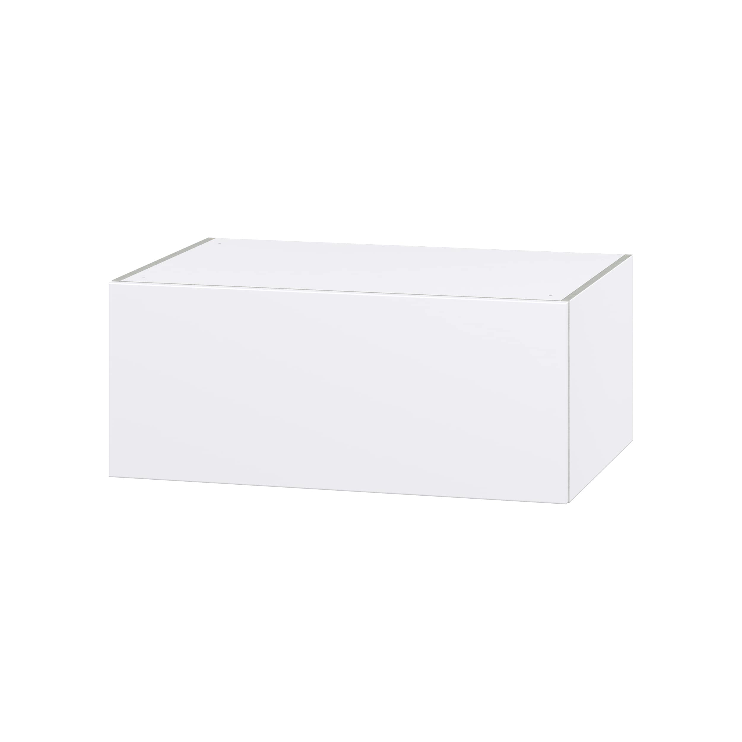 Hugo&Borg DSWLU361524-LA Lasalle 36-in W x 15-in H x 24-in D Bright White Slab Wall Fully assembled Cabinet (Flat Panel Slab)