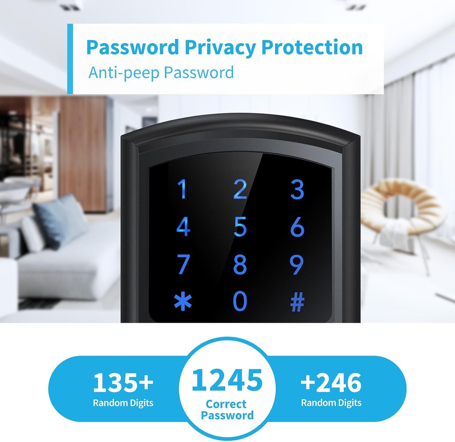 Afoxsos LAF0719F489 Electronic-Door-Locks - View #6