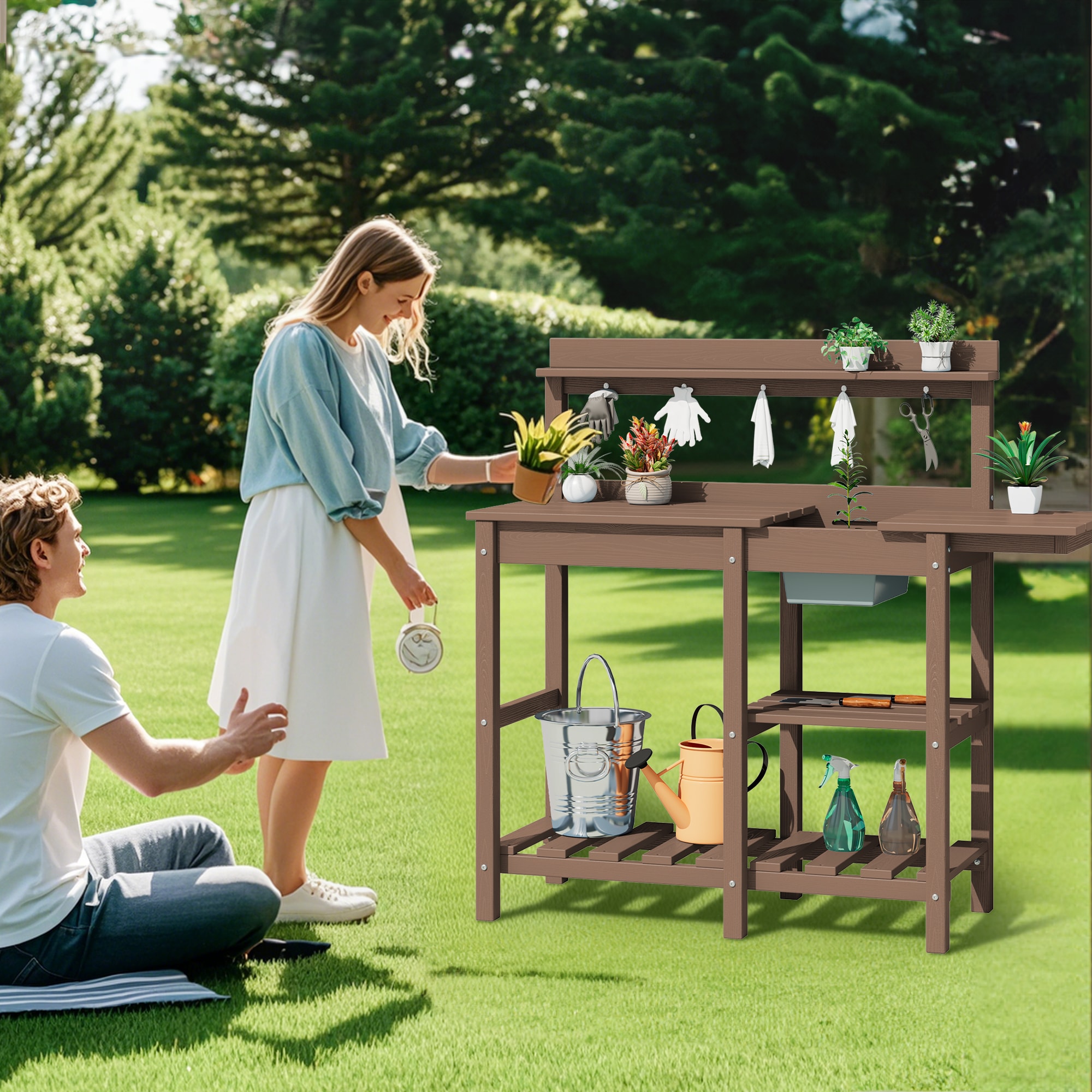 JEAREY PEYYGZT-BN Potting-Benches - View #7