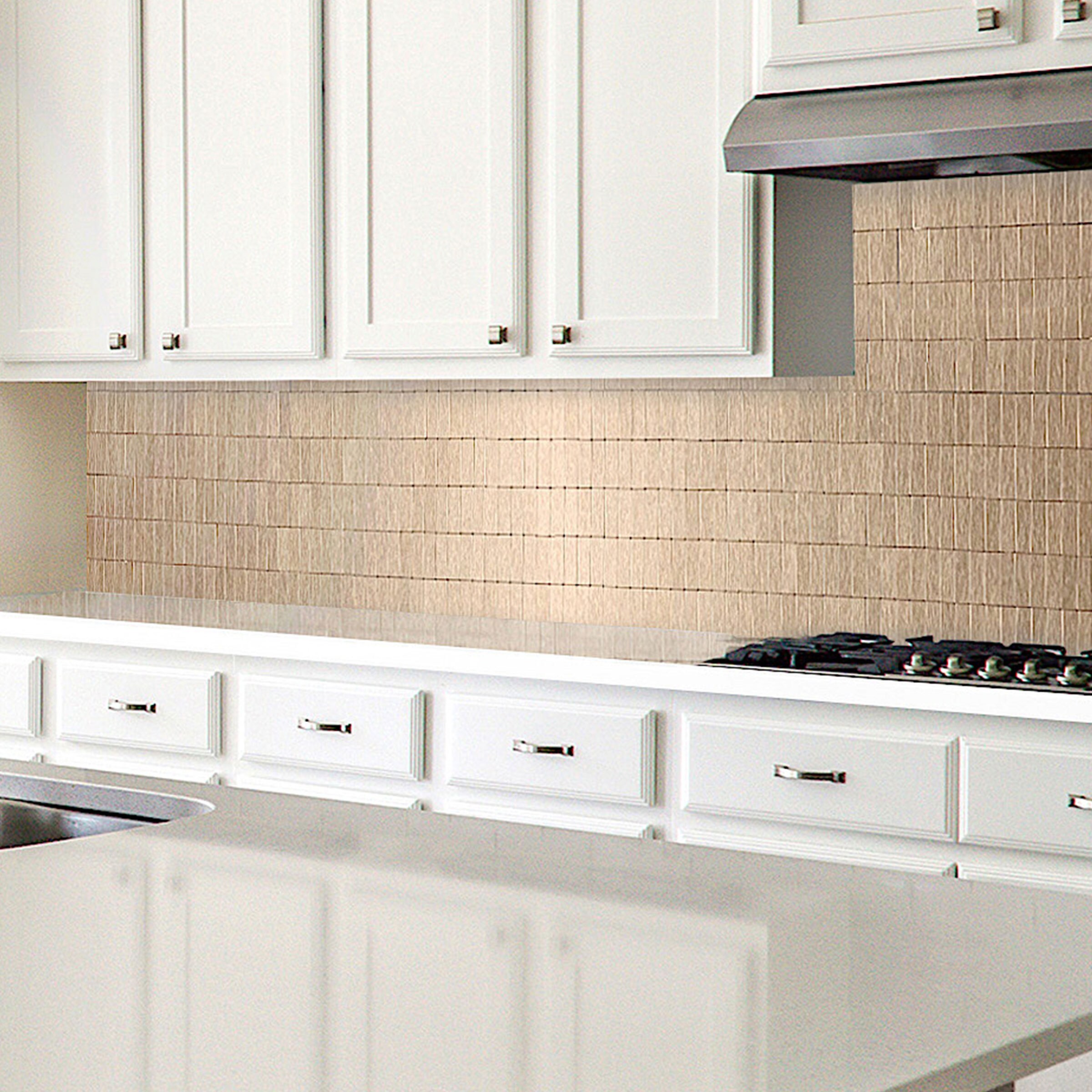 Design is Personal Dip peel and stick tile backsplash 12-in x 12-in ...