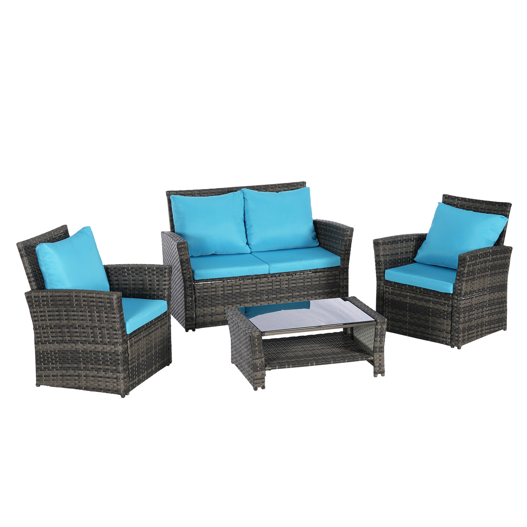 SINOFURN SYB670027BL Patio-Conversation-Sets - View #9