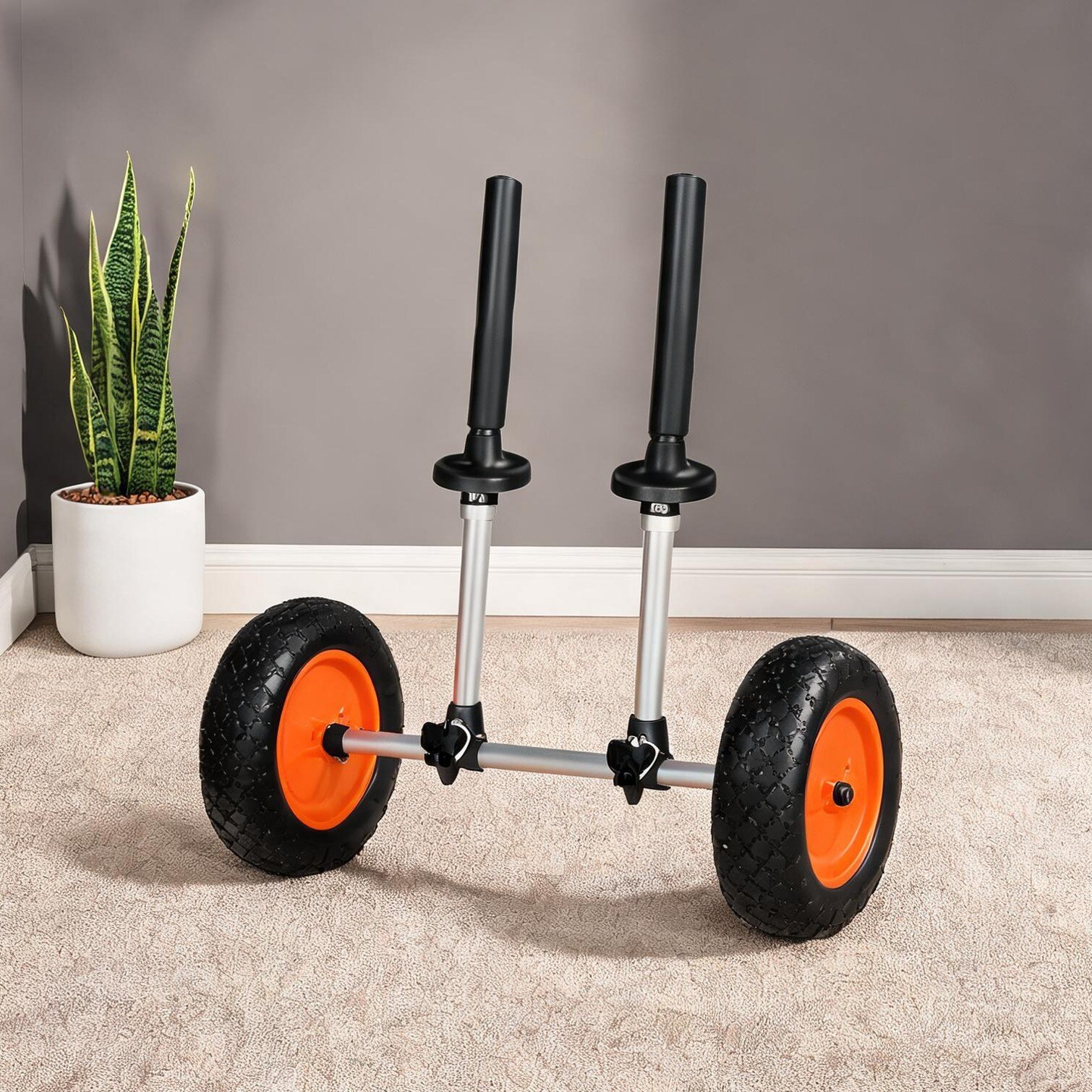chillscreamni Hand Trucks and Dollies - Foldable Kayak Cart with 280-lb ...