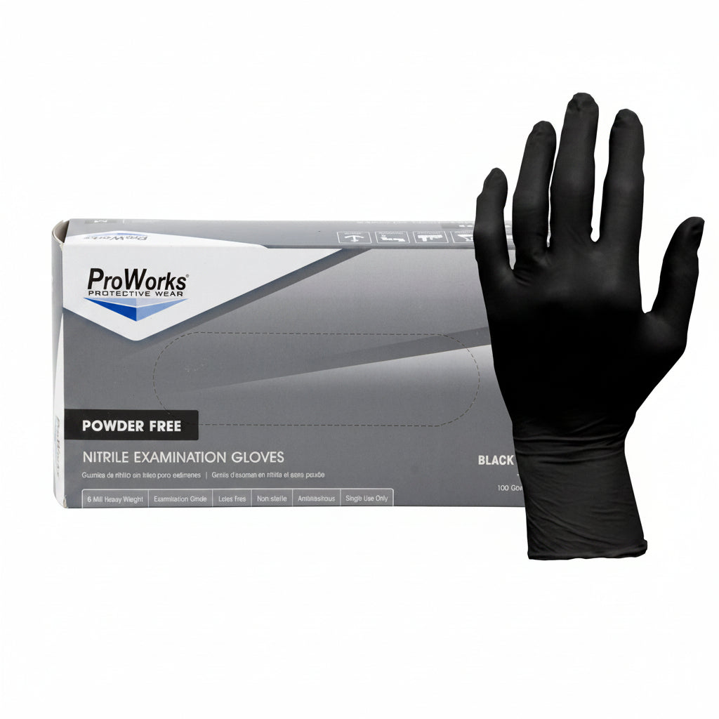 The Safety Zone Safety Zone Nitrile Powder Free 7 mil Exam Gloves ...
