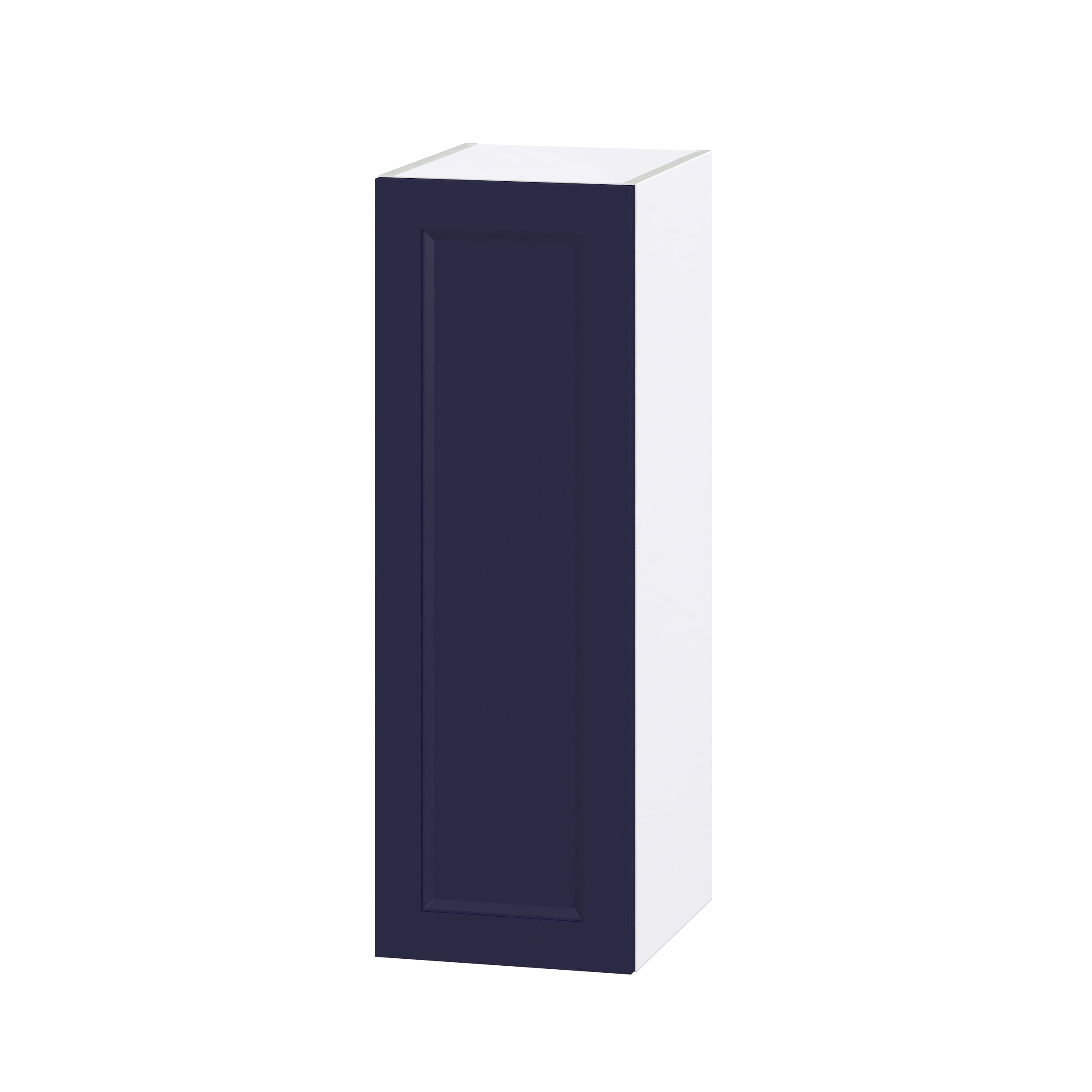 Hugo&Borg Lorette 21-in W x 30-in H x 14-in D Navy Blue Wall Fully Assembled Cabinet (Recessed Panel Shaker Door Style)