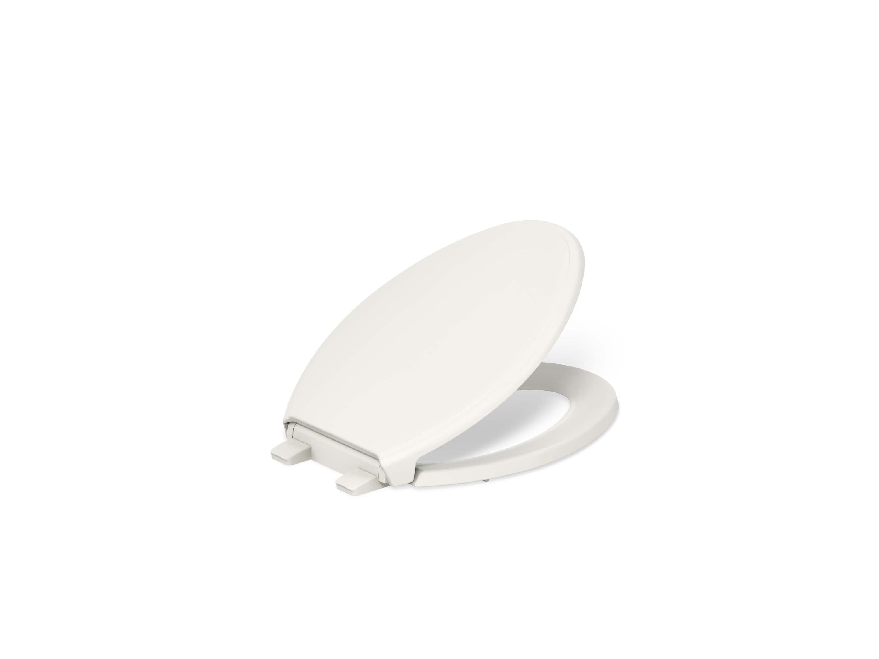 KOHLER 4733-RL-96 Plastic Biscuit Elongated Soft Close Toilet Seat