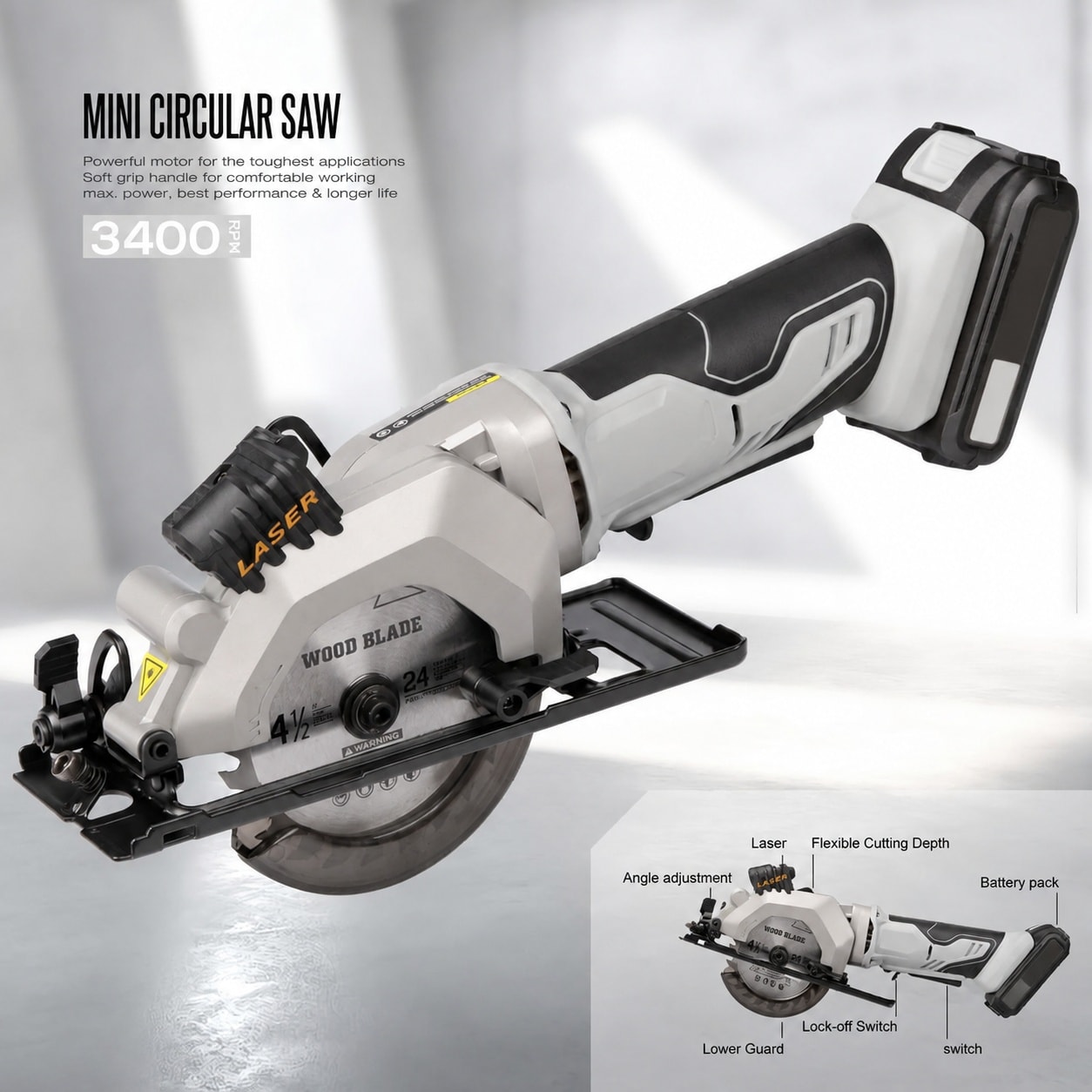 SenQWFa LDC0811Q262 Chop-Saws - View #2