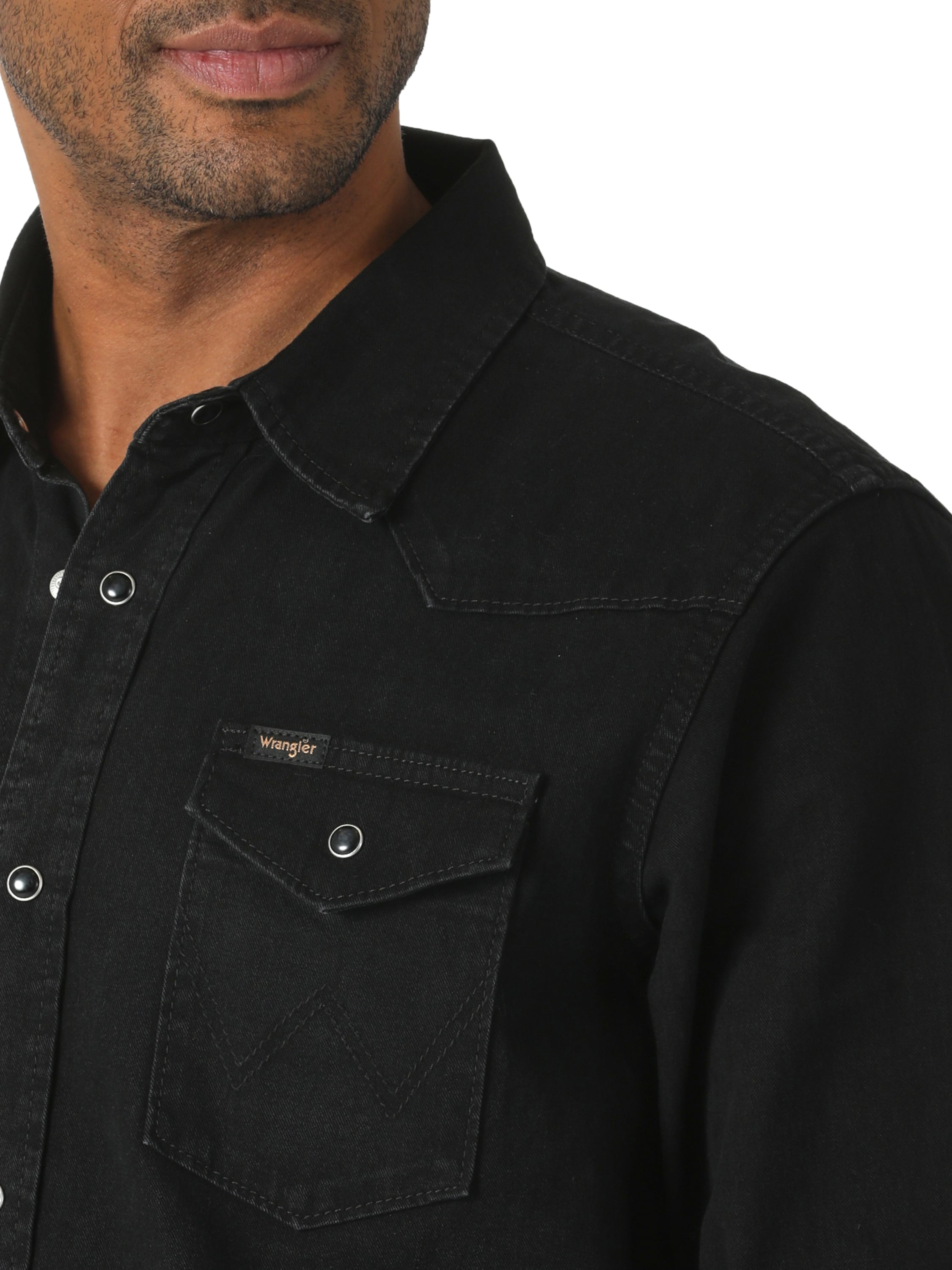 Wrangler 10MTD9WBK-XL Tops-Shirts - View #2