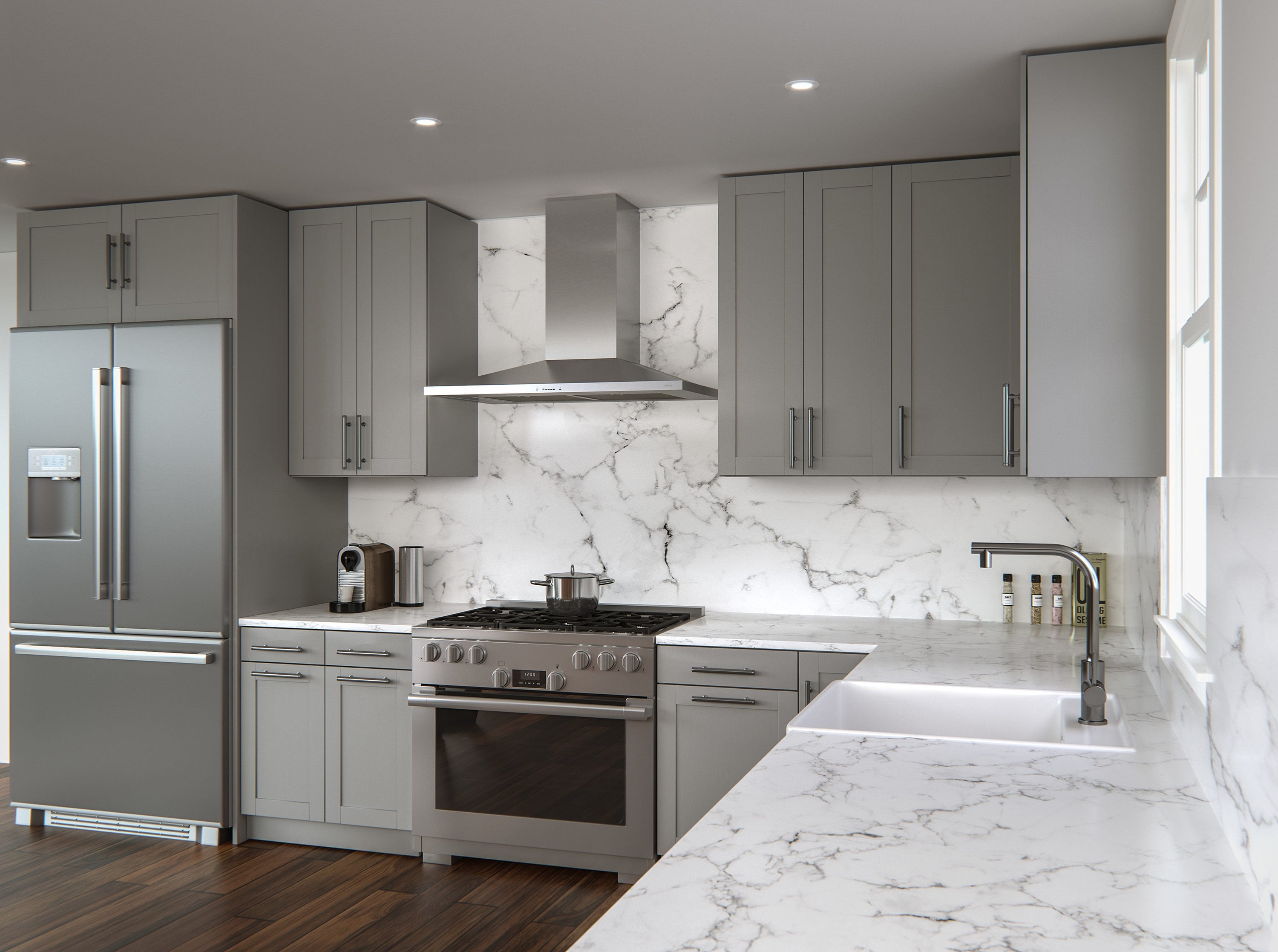 Zephyr ZAN-M90CS Wall-Mounted-Range-Hoods - View #7
