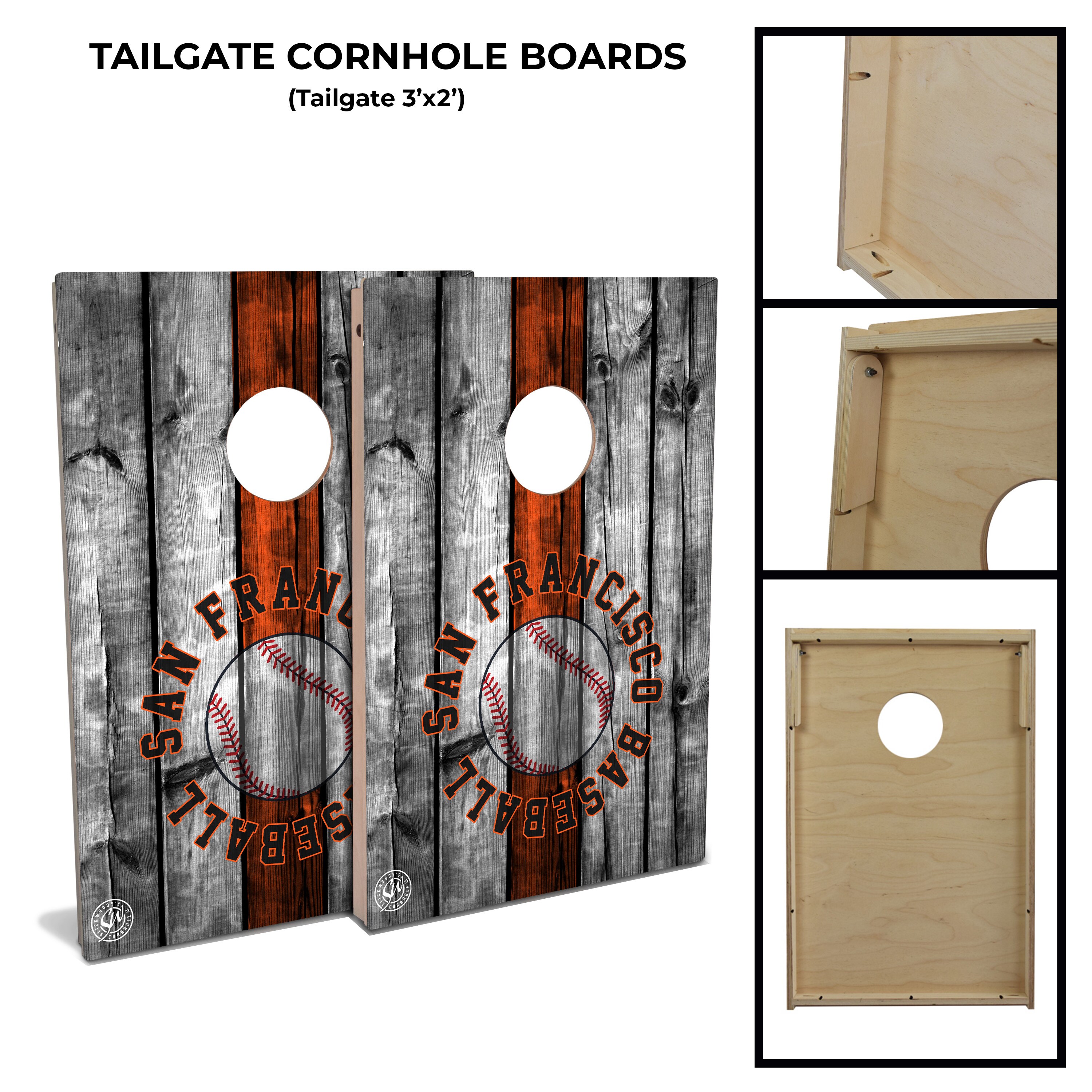 St. Louis Cardinals 2' x 4' Rosewood Cornhole Board Set