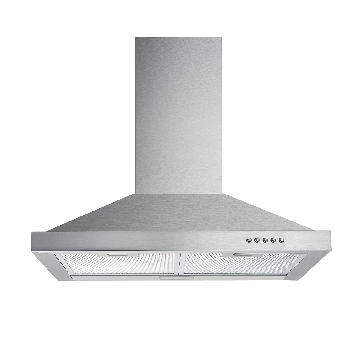 Kahomvis GEHT-DOQP-JZG 30 inch Ducted 450-CFM Recirculating Brushed Stainless Steel Wall-Mounted Range Hood